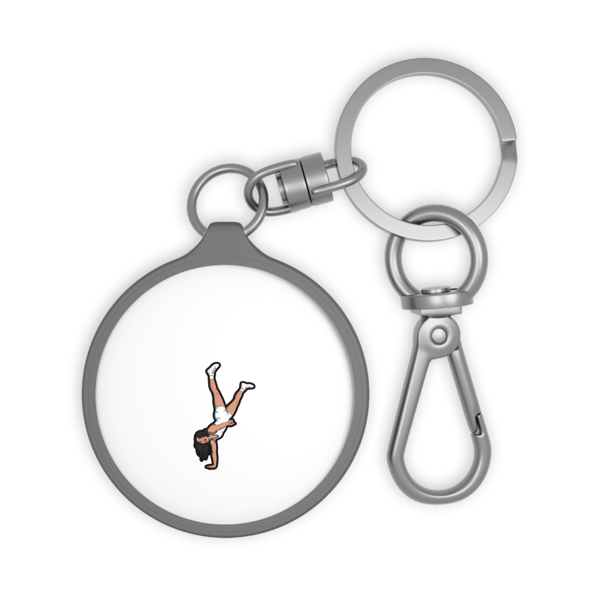 Keychain — character_shirsey in Grey