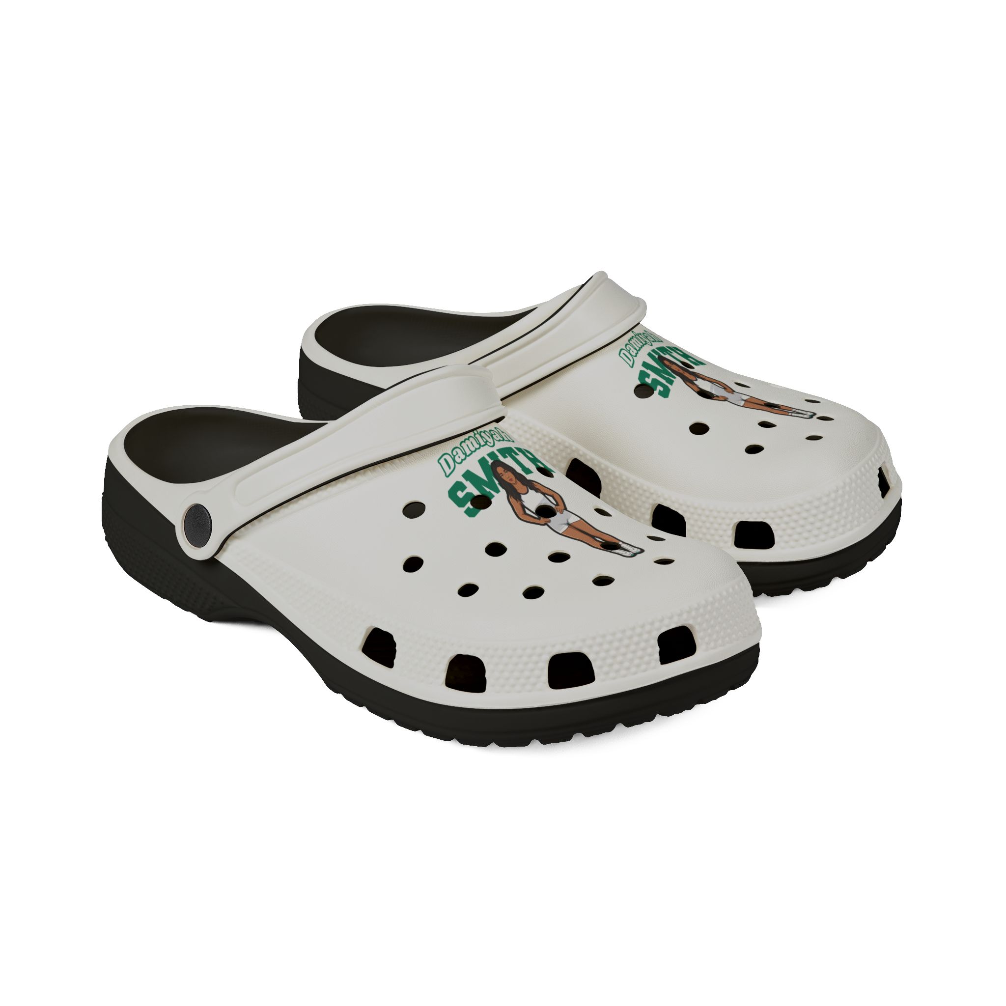 Rubber Clogs — character_name_arch in Black