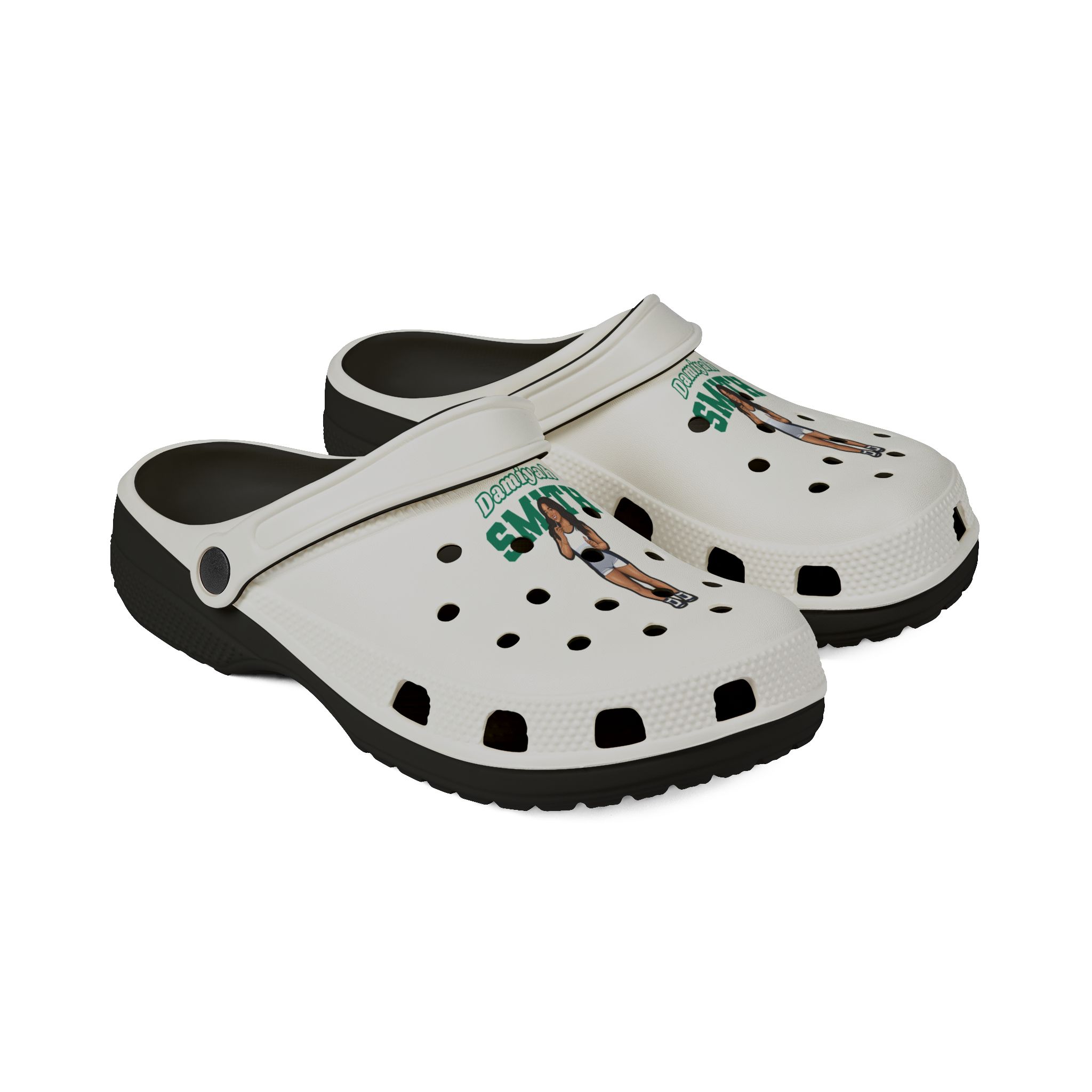 Rubber Clogs — character_name_arch in Black