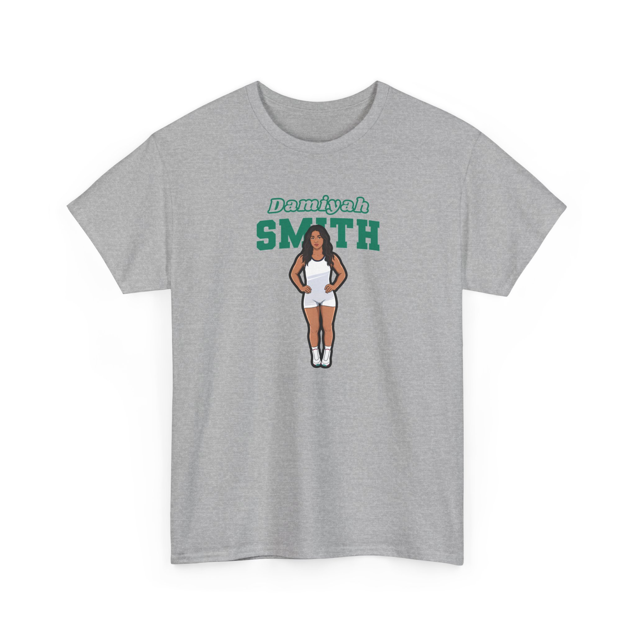 Tee — character_name_arch in Grey