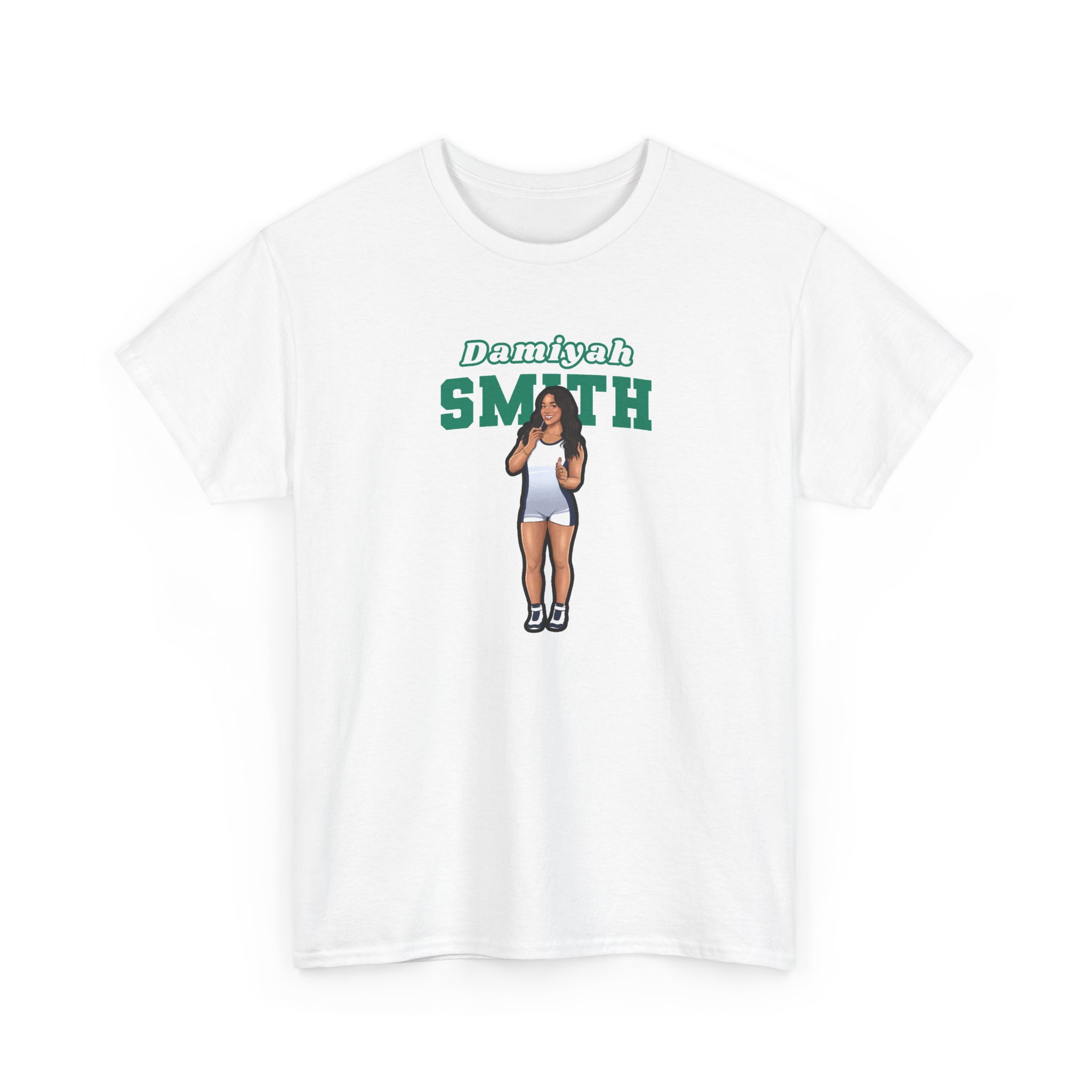 Tee — character_name_arch in White