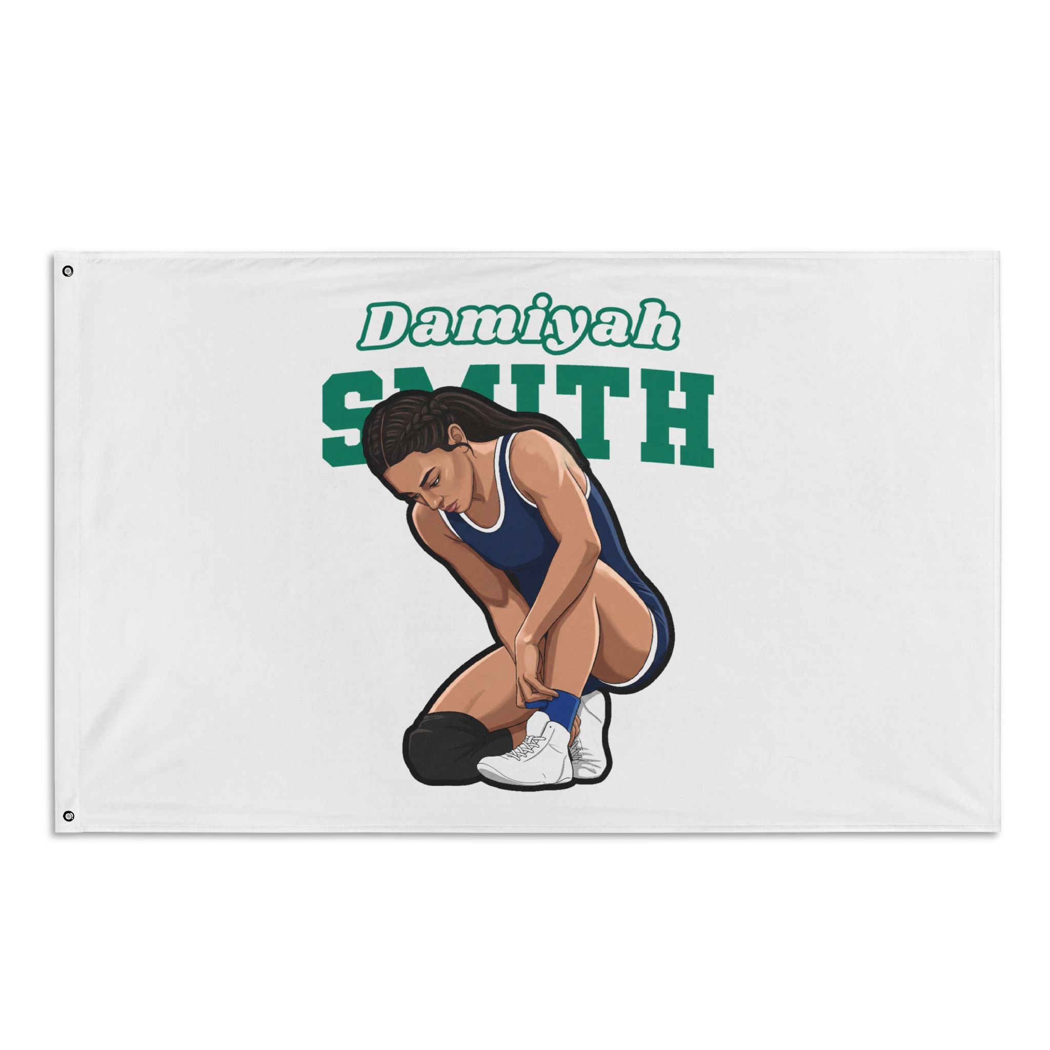 Flag (35 × 56 in) — character_name_arch in Classic