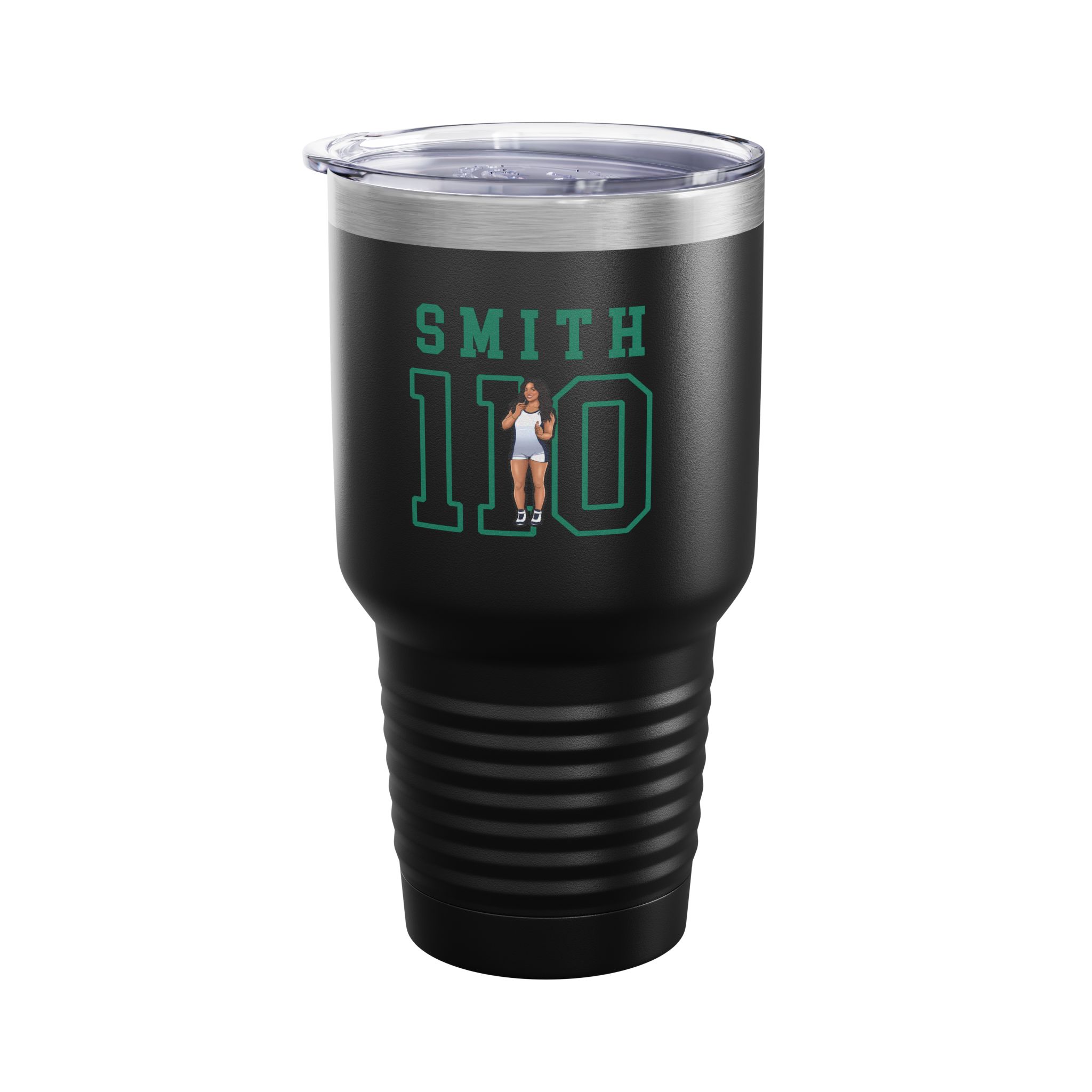 30oz Tumbler — character_shirsey in Black