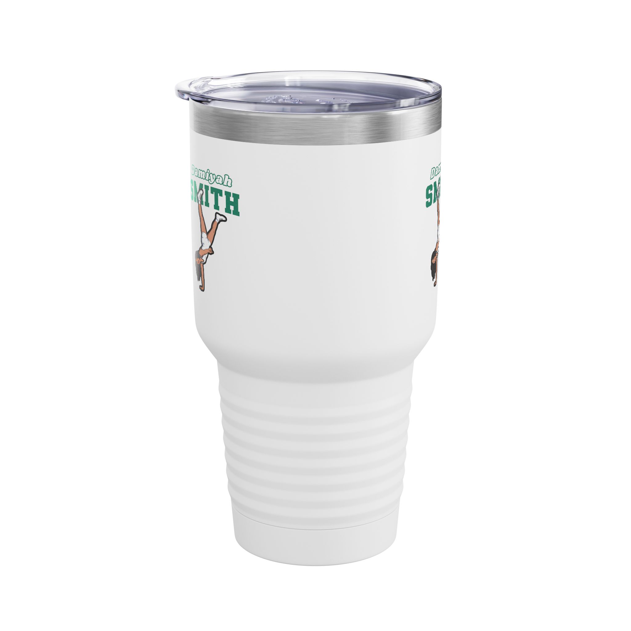 30oz Tumbler — character_name_arch in White