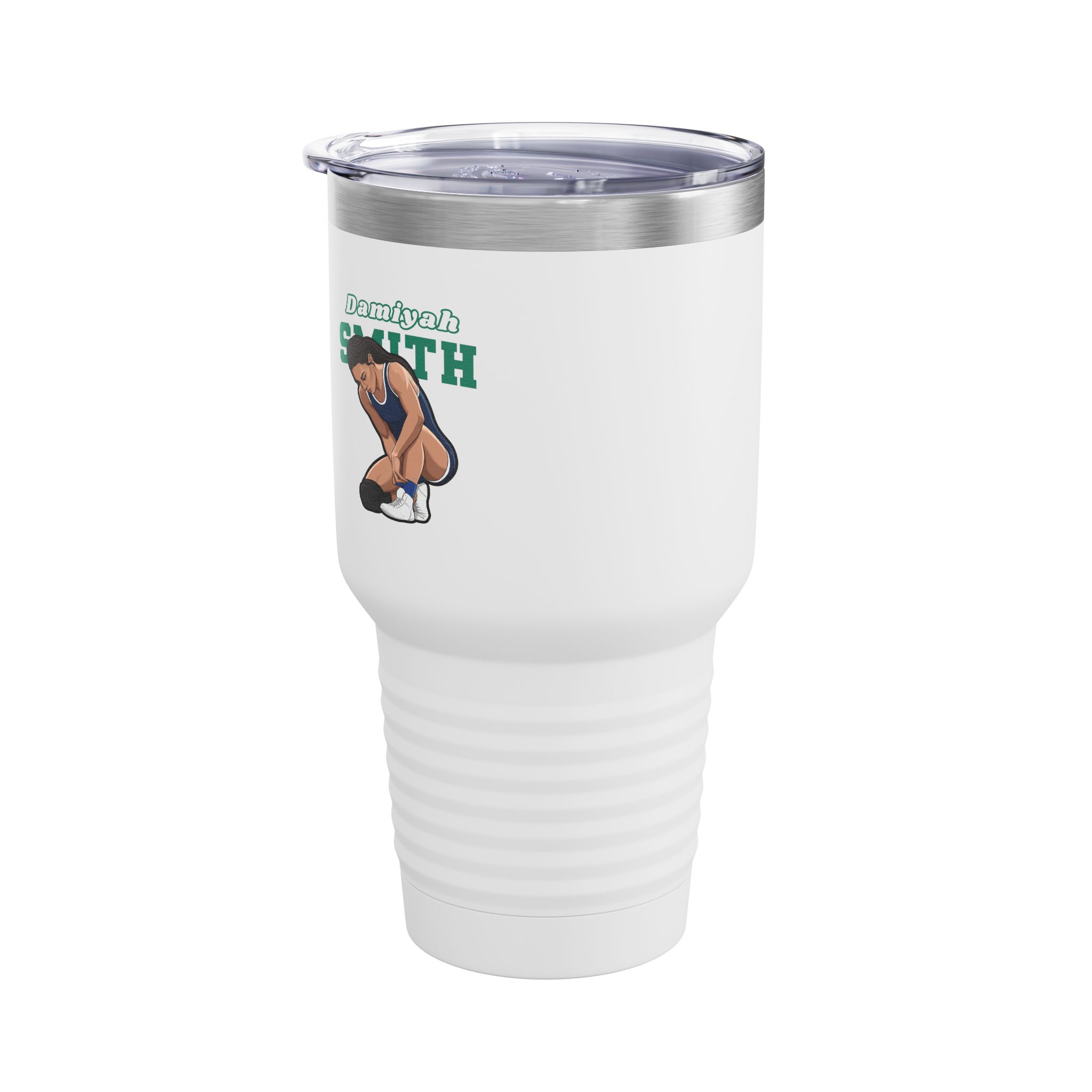30oz Tumbler — character_name_arch in White