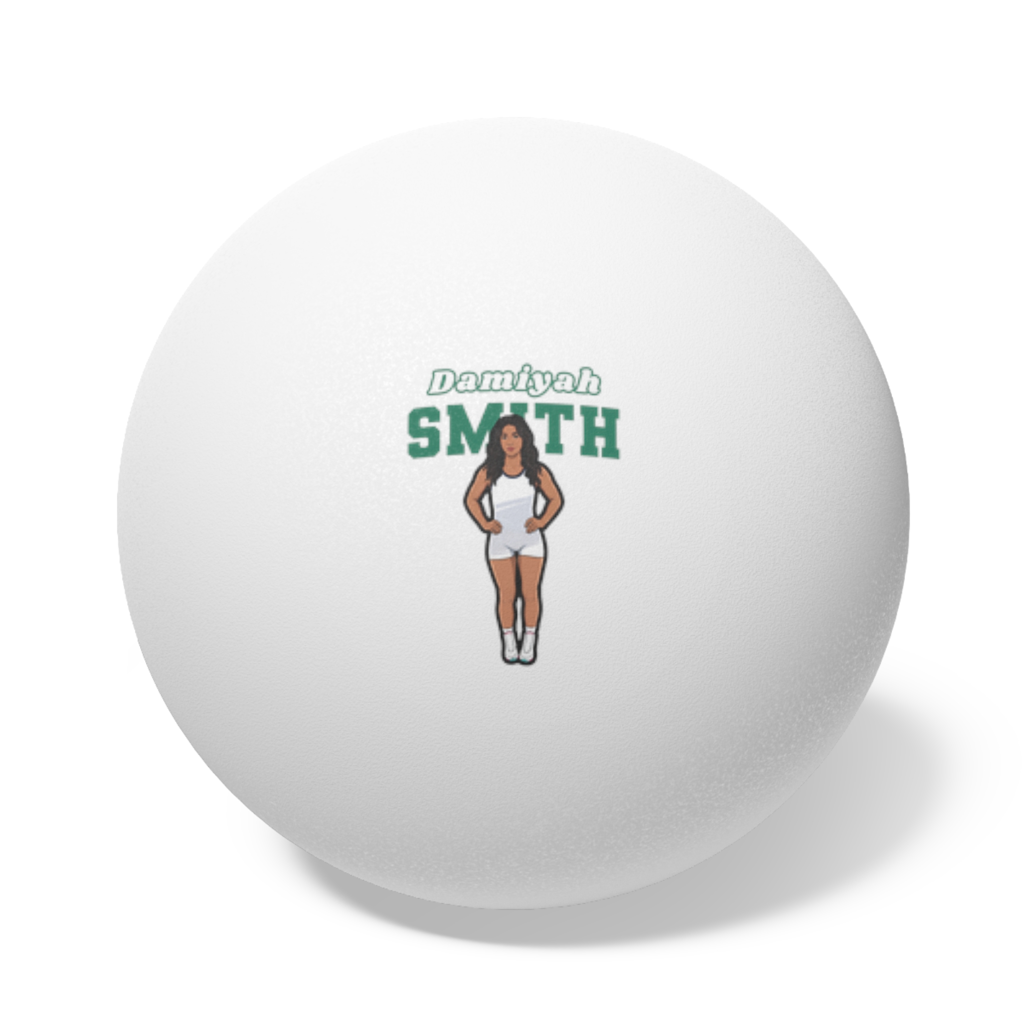Ping Pong Balls, 6 pcs — character_name_arch in White