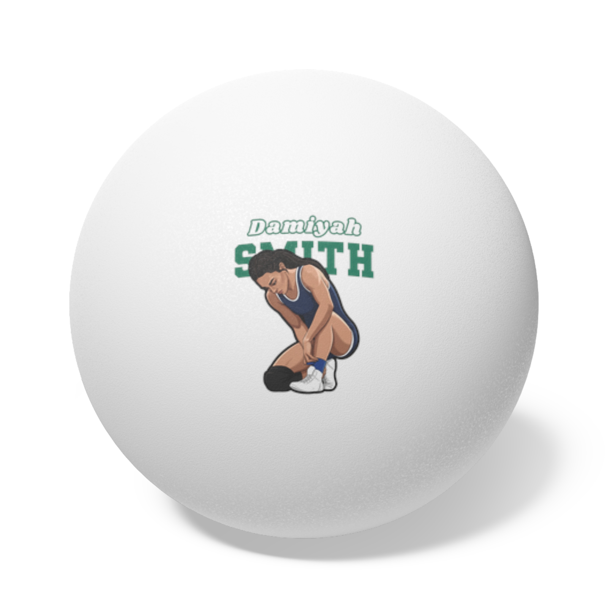 Ping Pong Balls, 6 pcs — character_name_arch in White