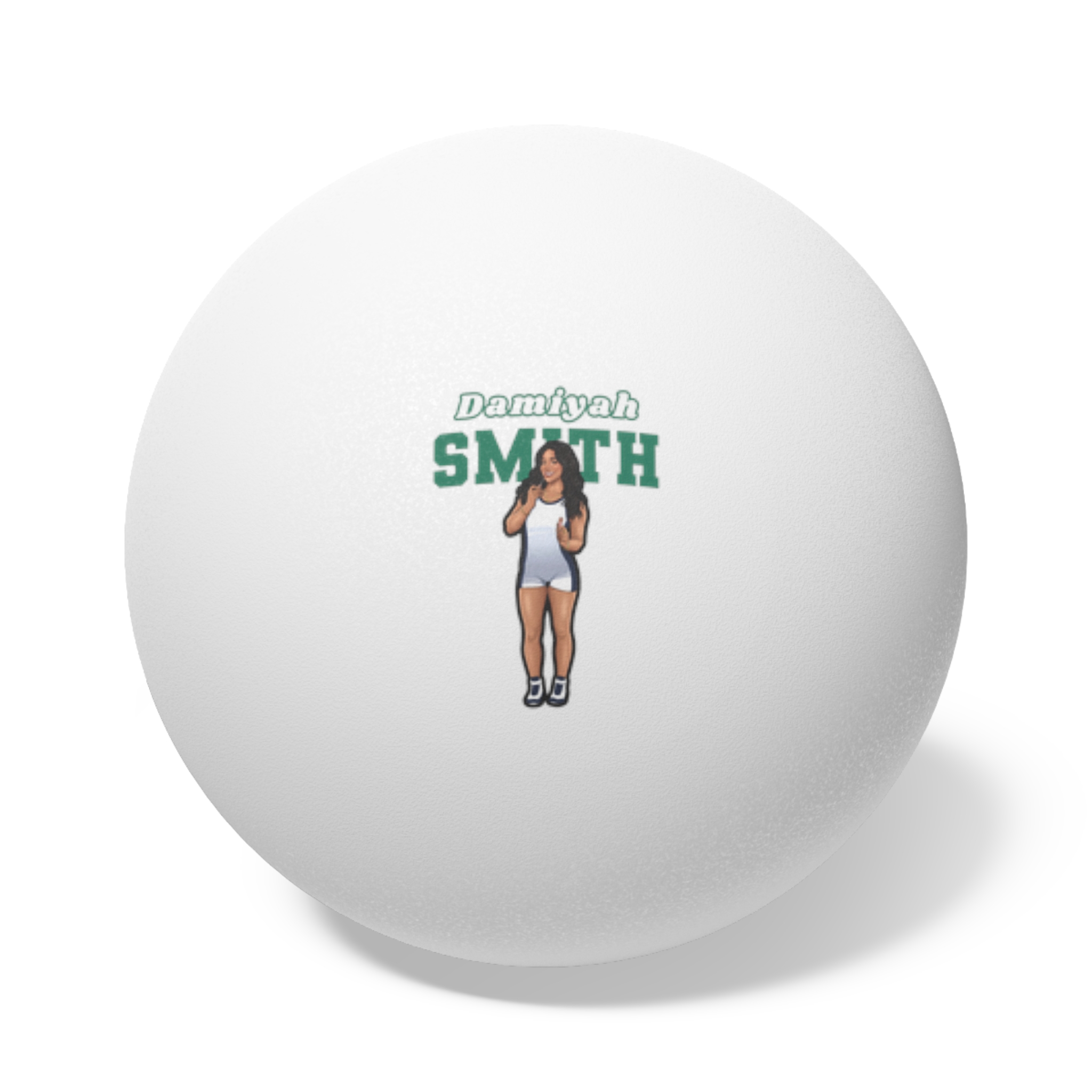 Ping Pong Balls, 6 pcs — character_name_arch in White
