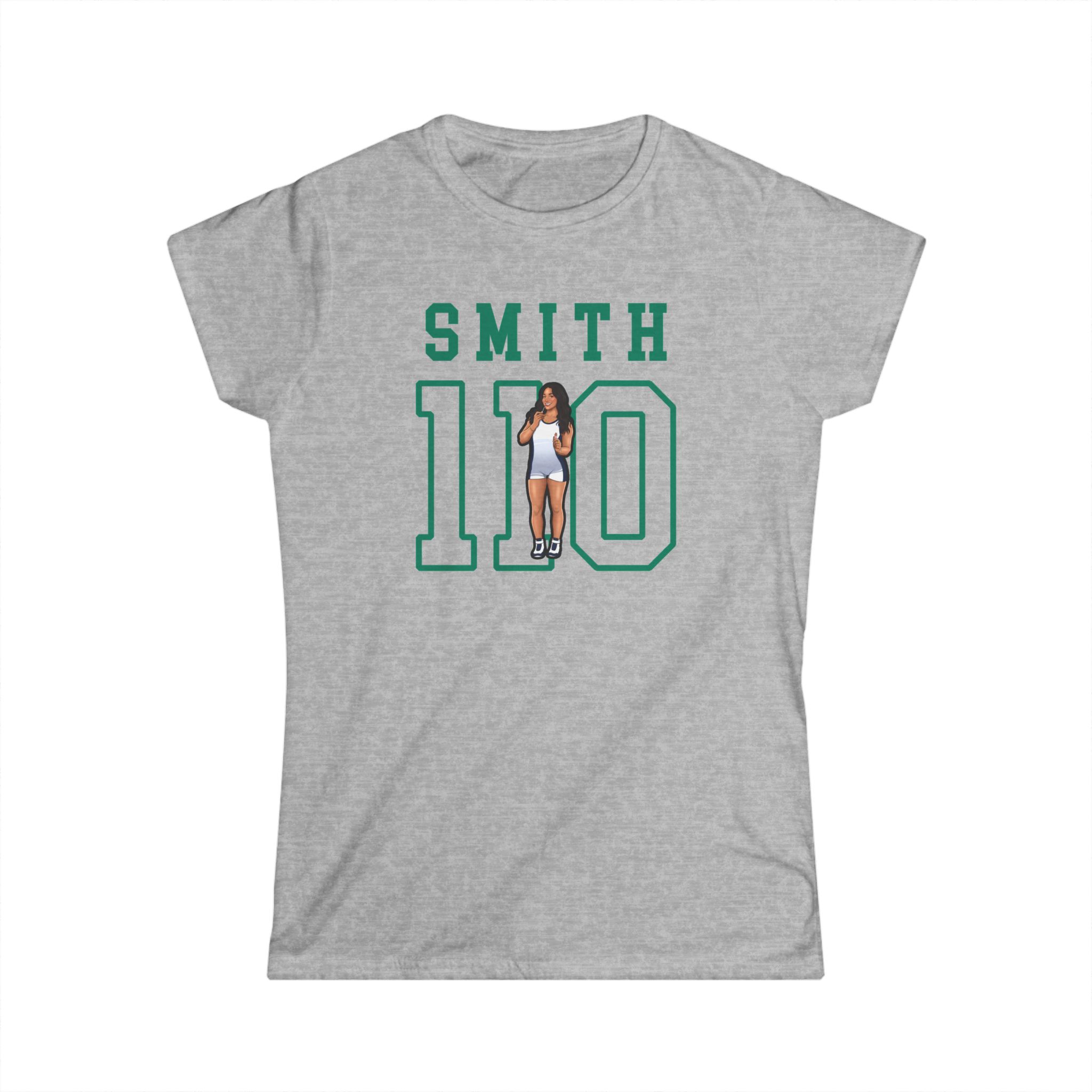 Women's Softstyle Tee — character_shirsey in Grey