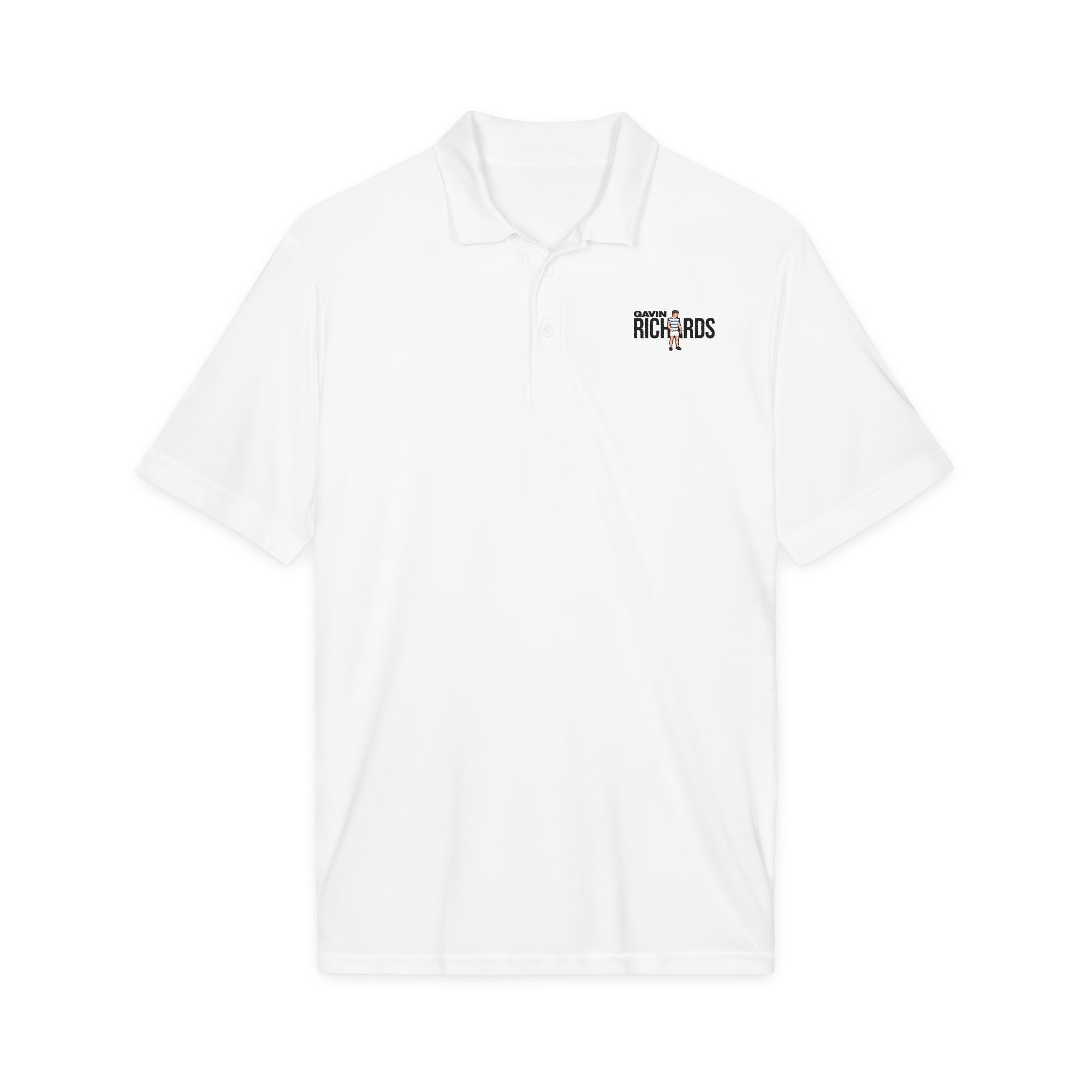 Performance Polo — character_player_name in White