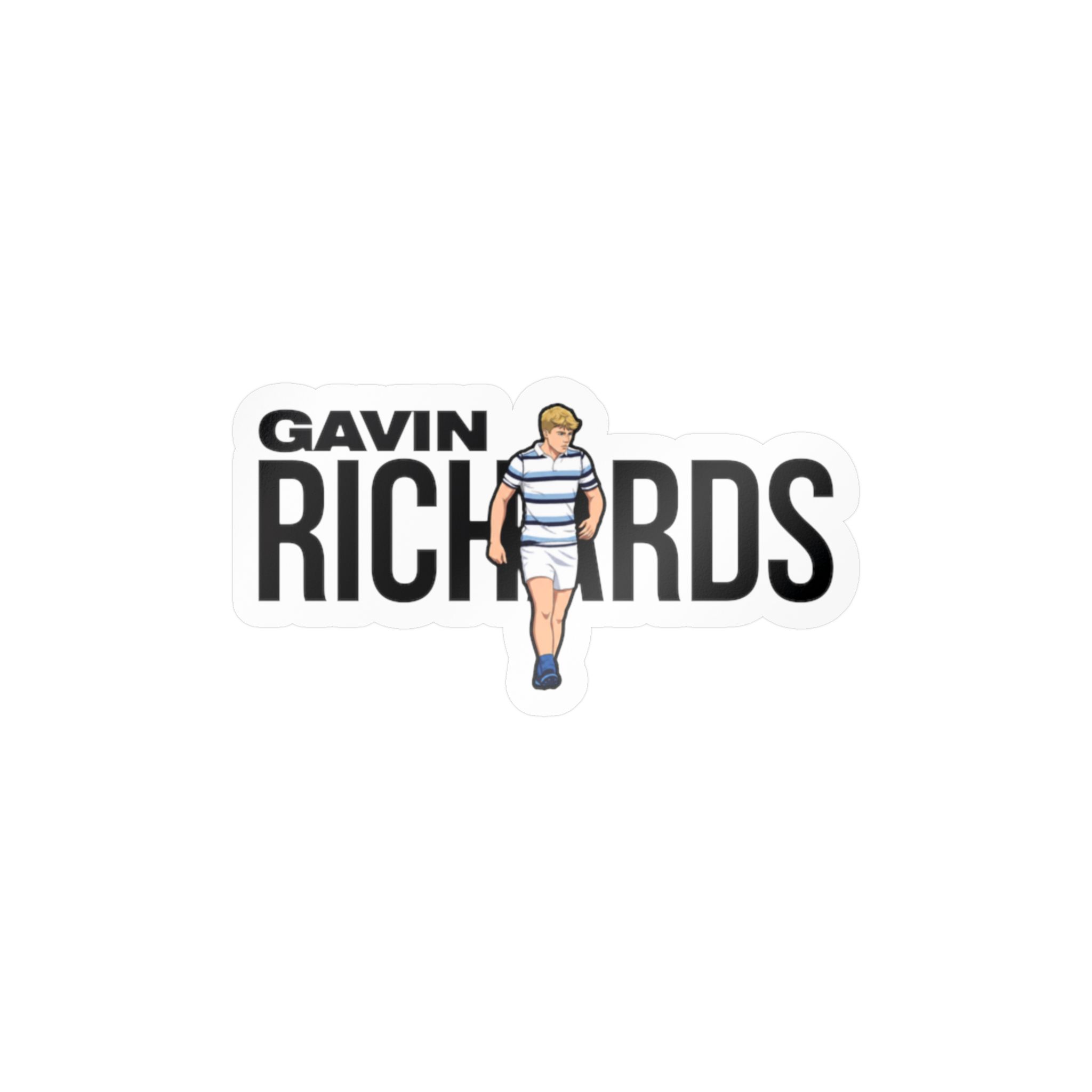 Vinyl Sticker — character_player_name in Classic