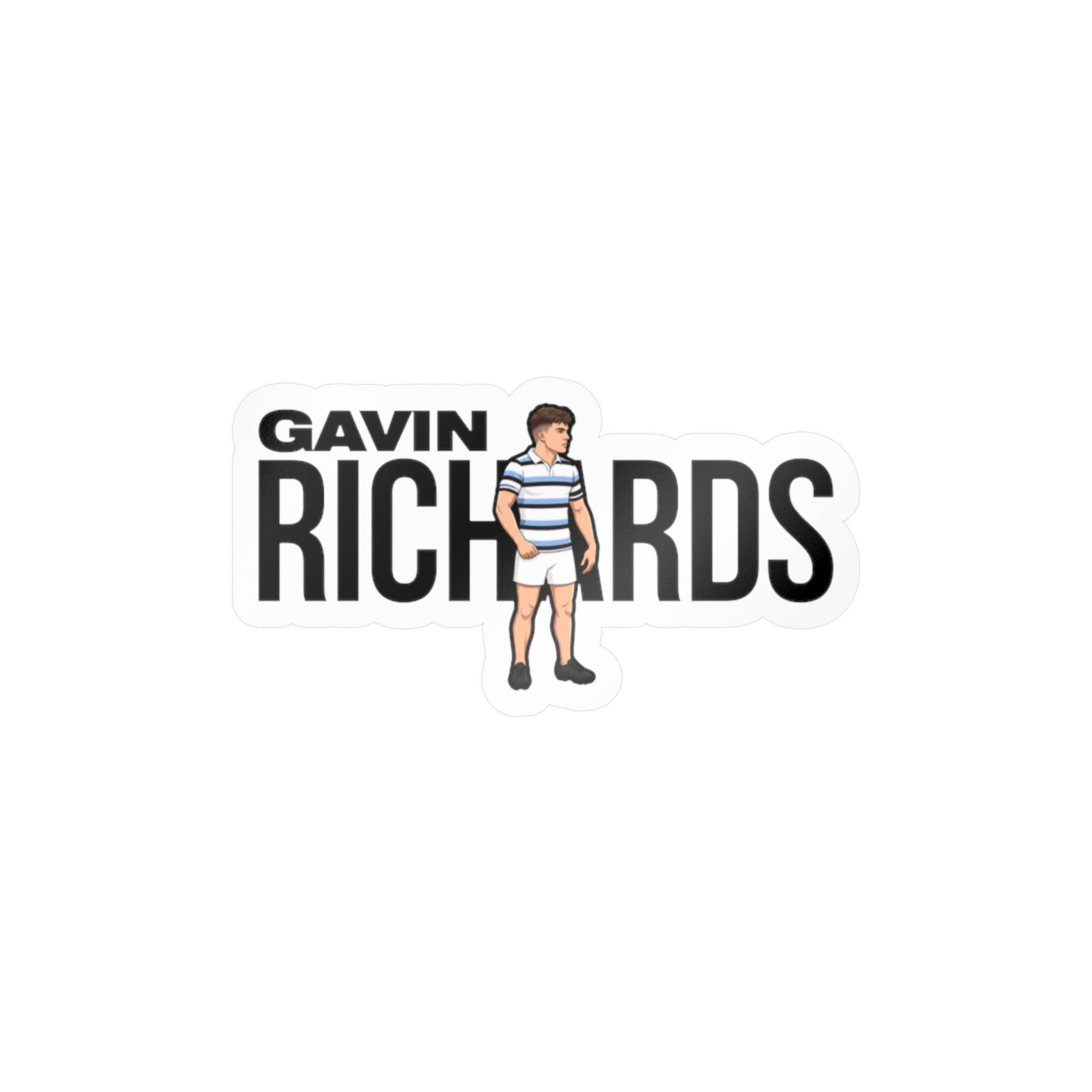 Vinyl Sticker — character_player_name in Classic