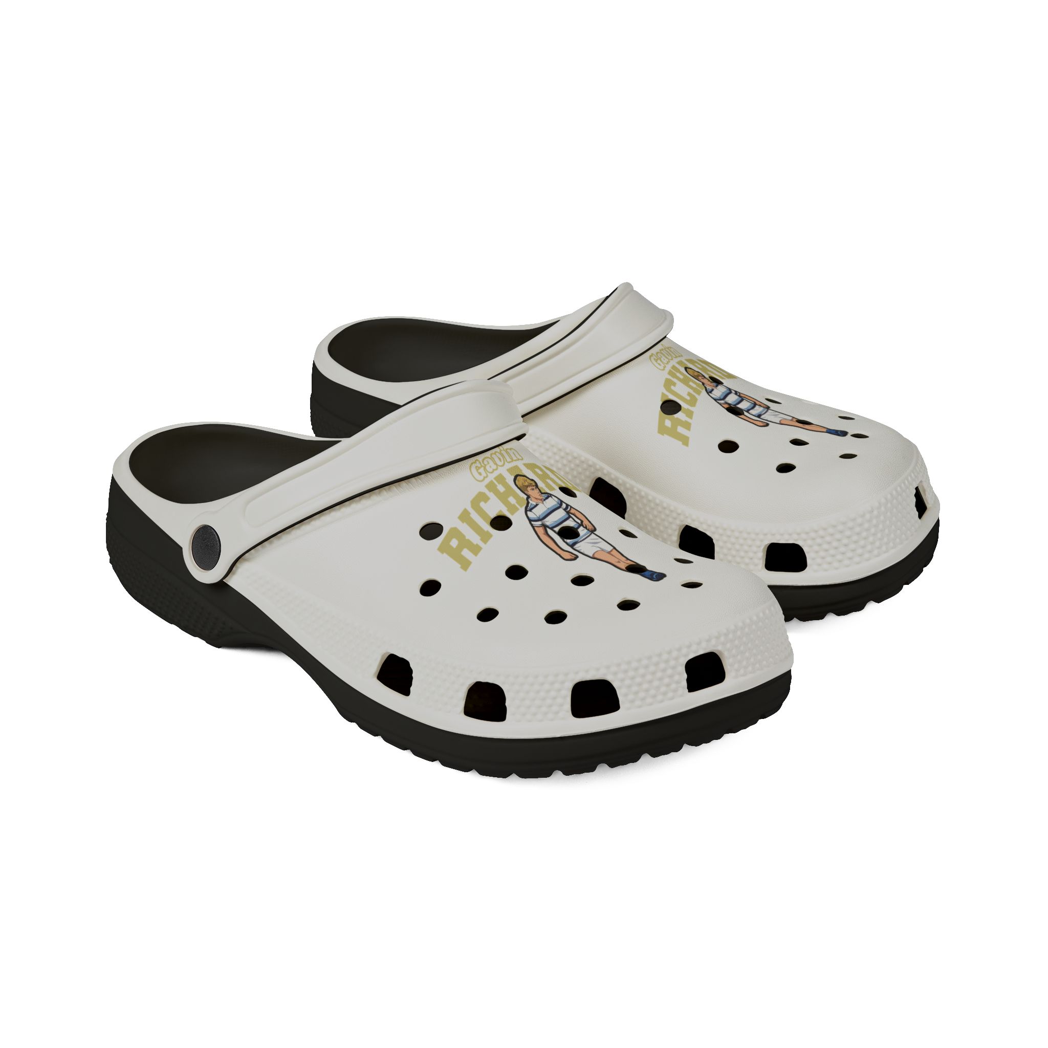 EVA Foam Rubber Shoes — character_name_arch in Black