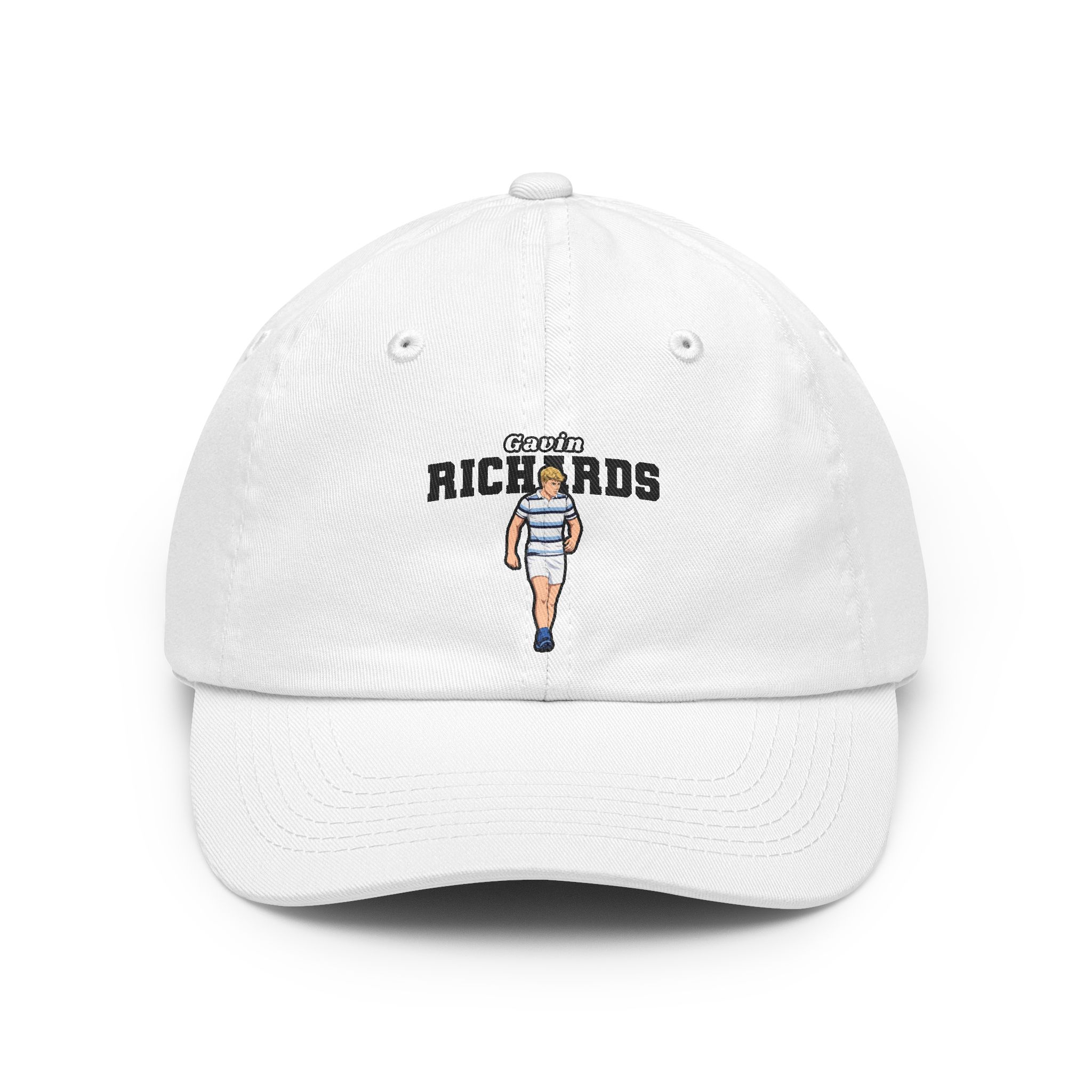 Dad Hat — character_name_arch in White