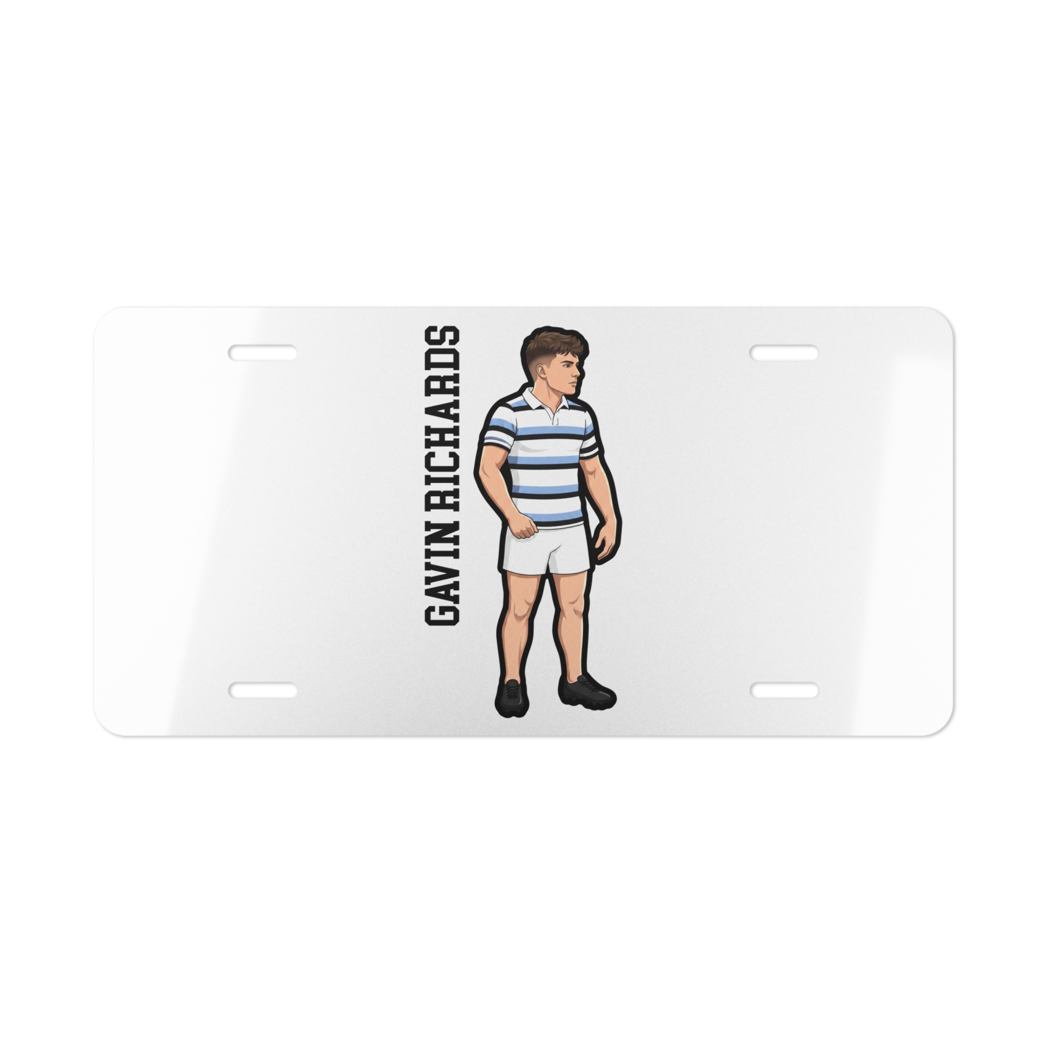License Plate — character_name_vertical in Classic
