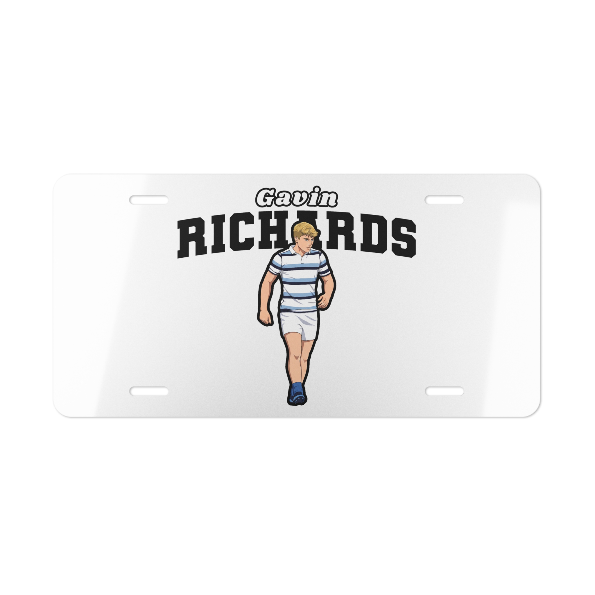 License Plate — character_name_arch in Classic