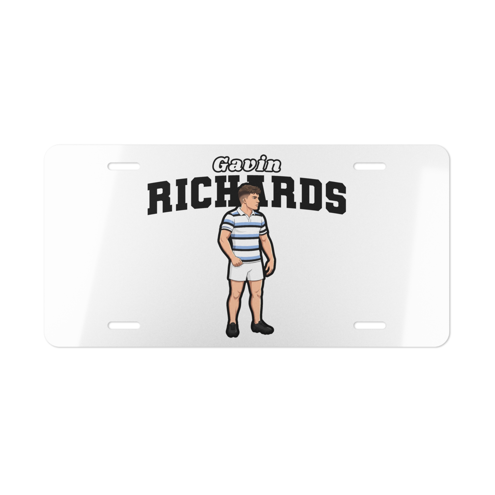 License Plate — character_name_arch in Classic