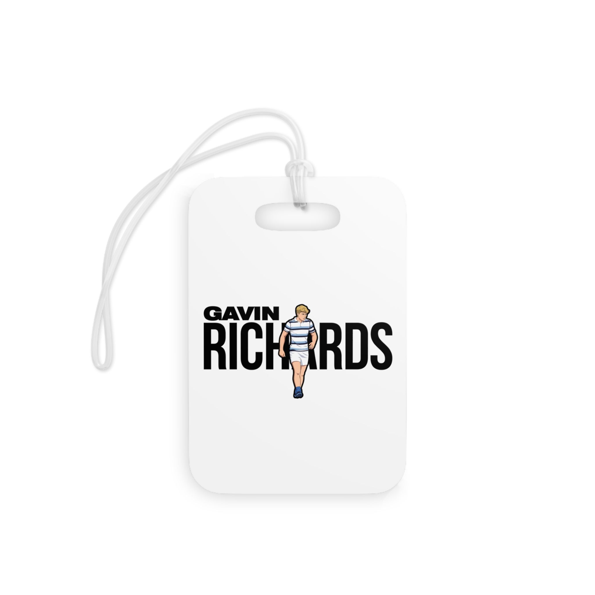 Glossy Luggage Tag — character_player_name in Classic