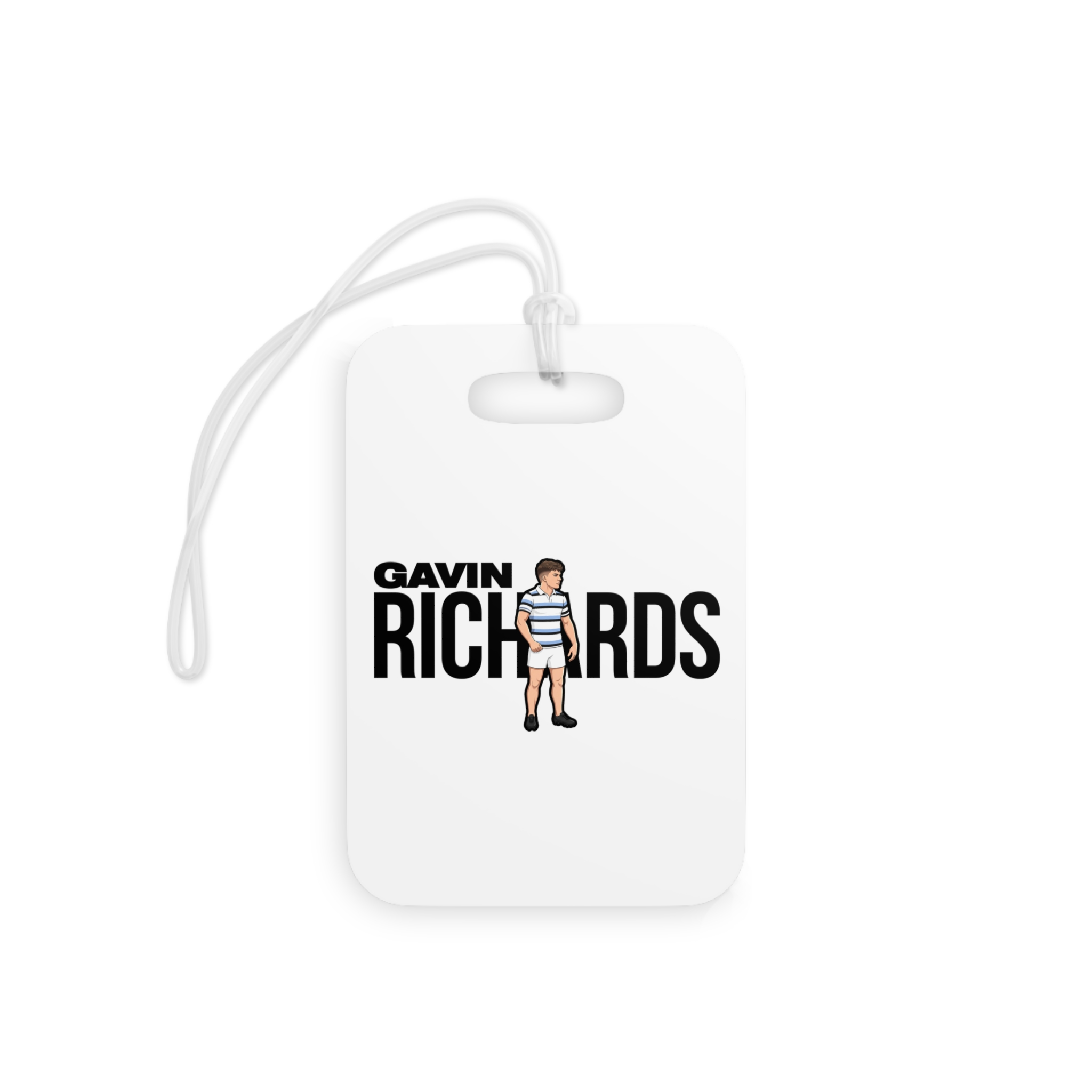 Glossy Luggage Tag — character_player_name in Classic