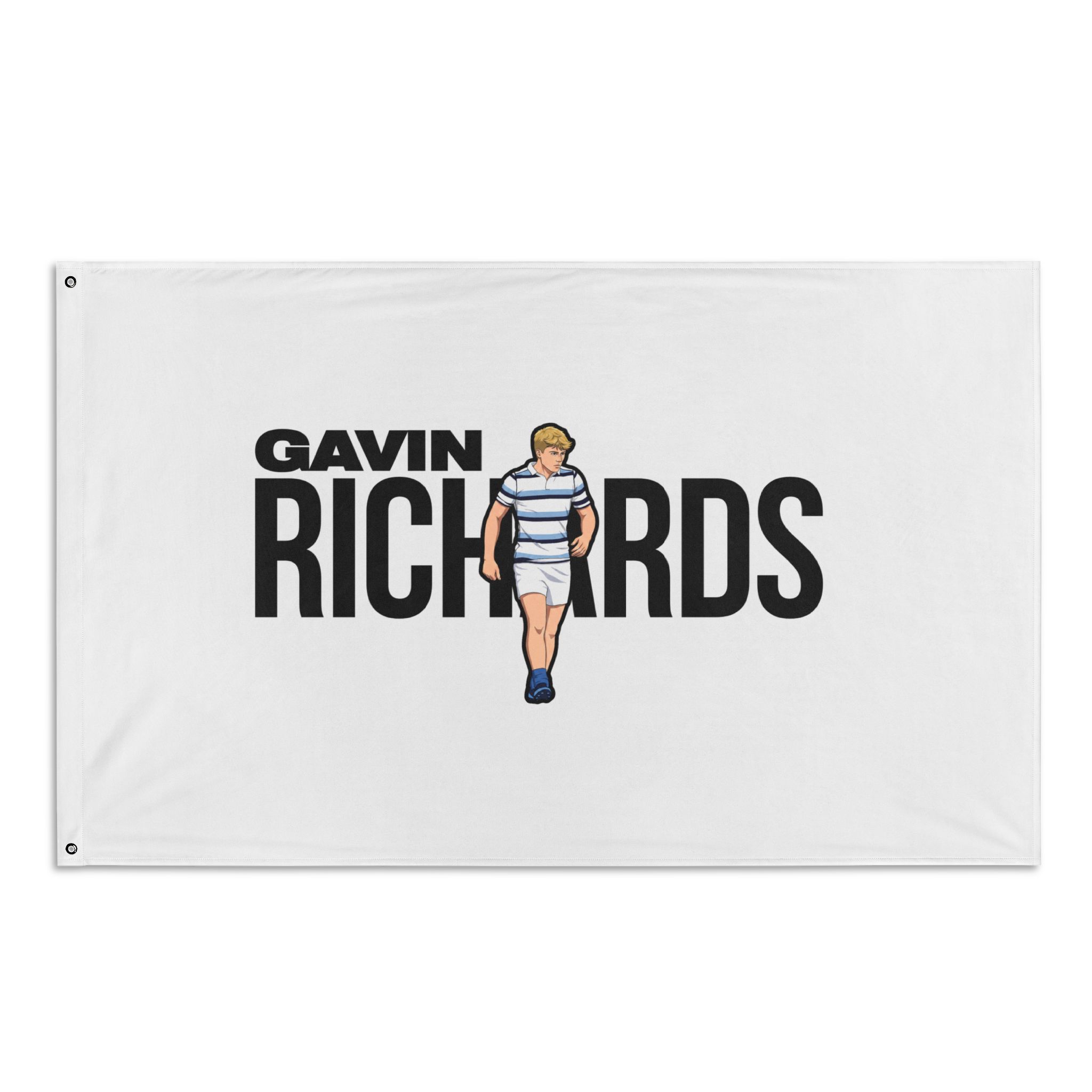 All-Over Print Flag — character_player_name in Classic