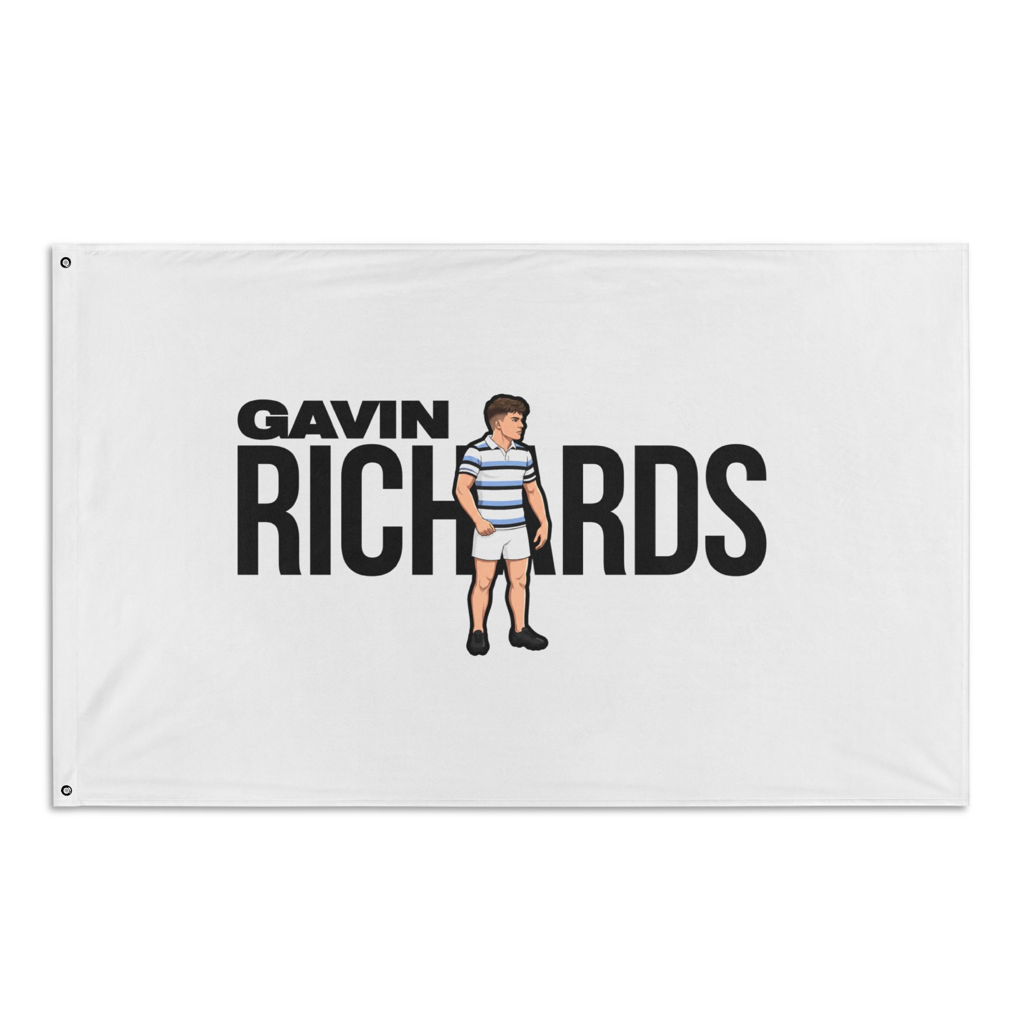 All-Over Print Flag — character_player_name in Classic