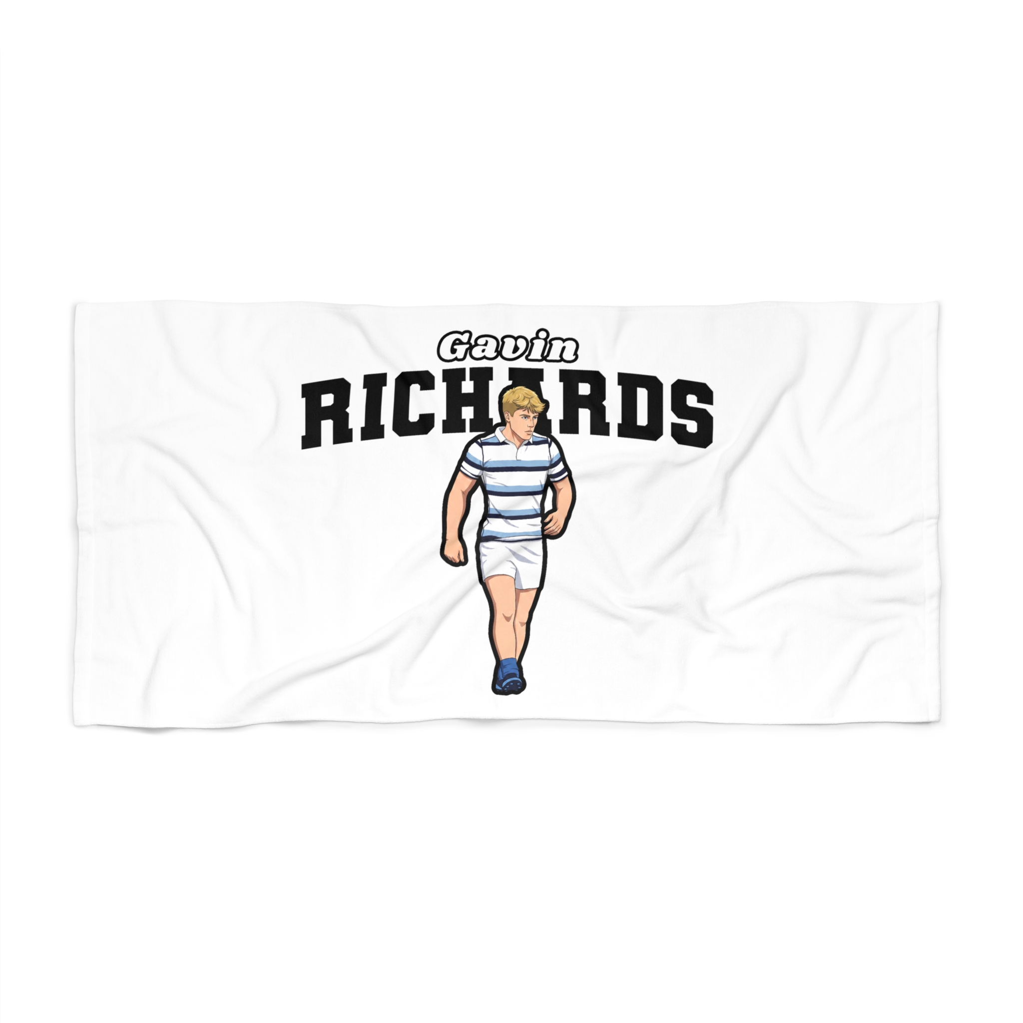 Beach Towel — character_name_arch in Classic