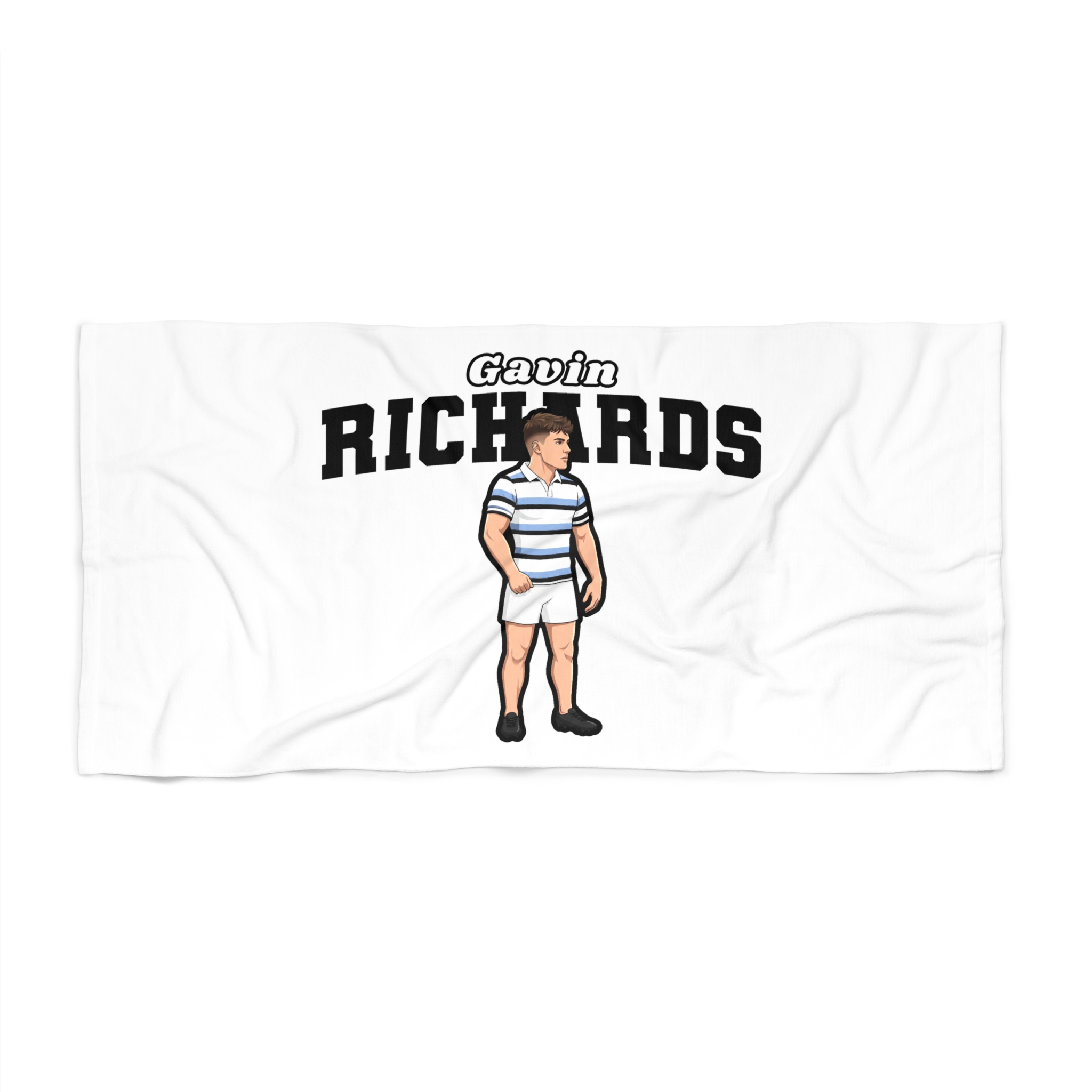 Beach Towel — character_name_arch in Classic