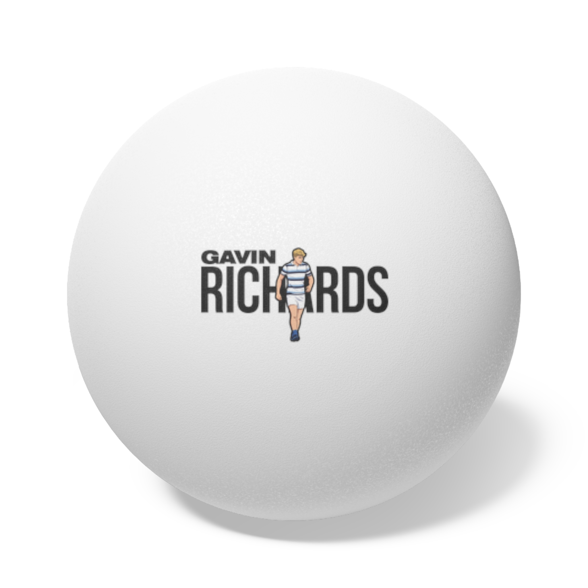 Ping Pong Balls, 6 pcs — character_player_name in White