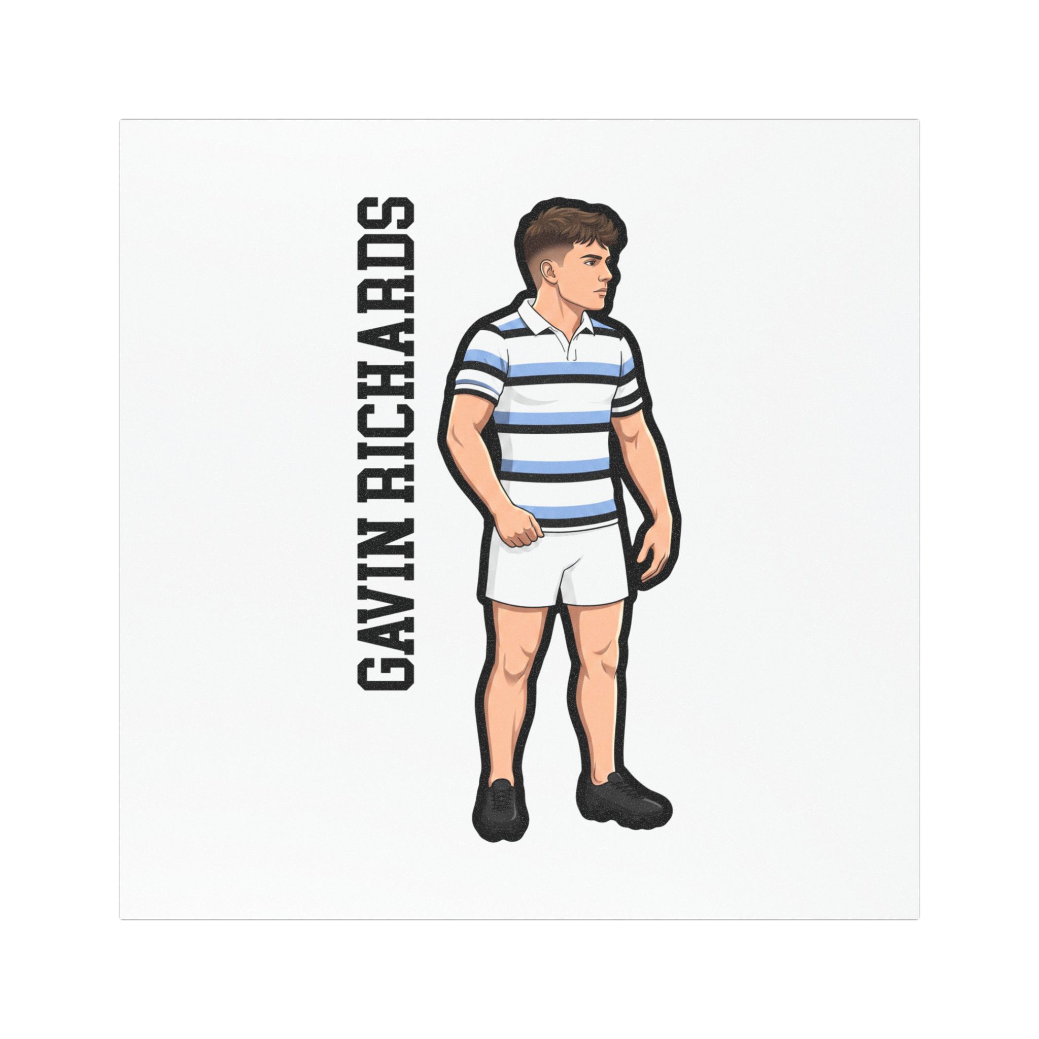Car Magnets — character_name_vertical in Classic