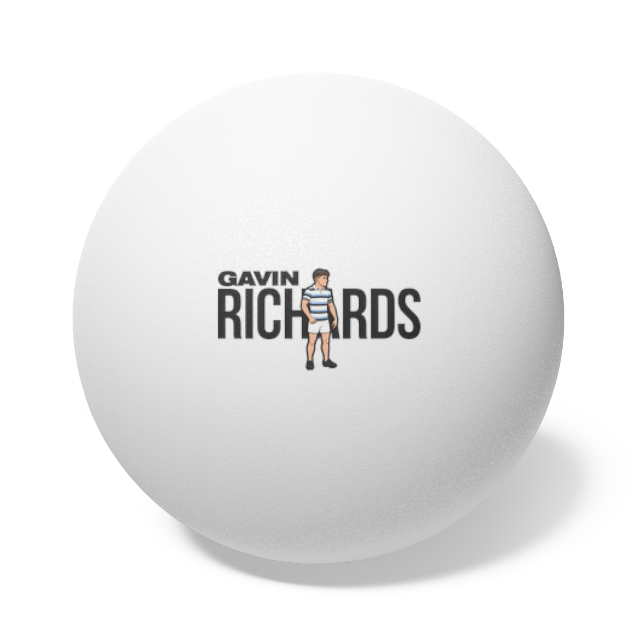 Ping Pong Balls, 6 pcs — character_player_name in White