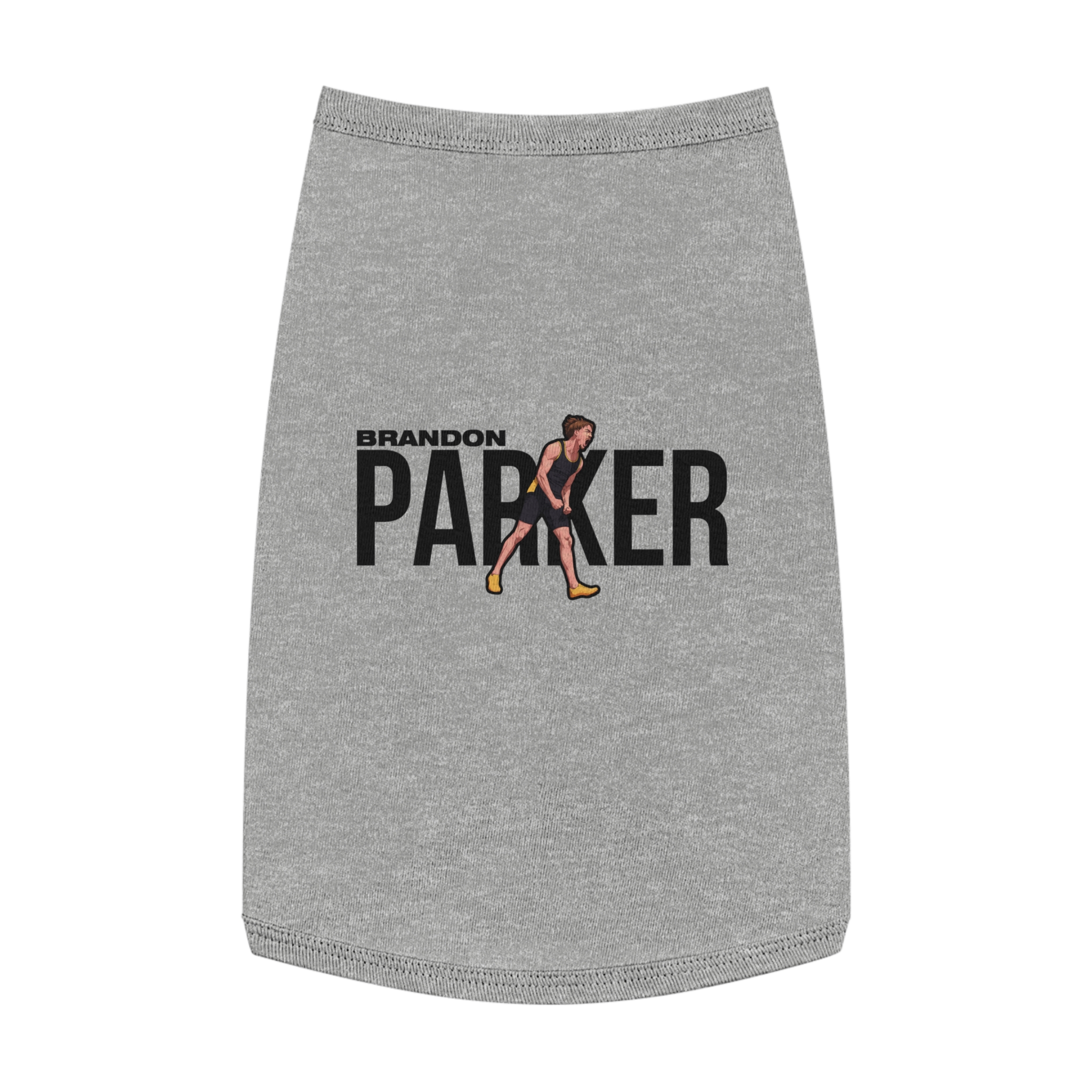 Pet Tank Top — character_player_name in White