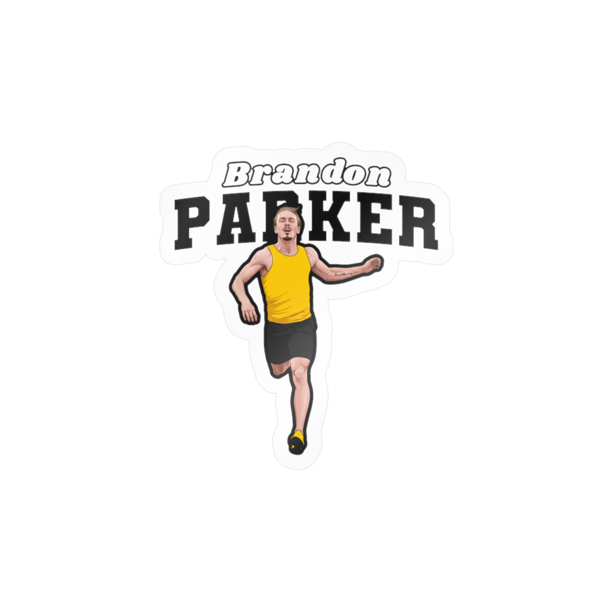 Vinyl Sticker — character_name_arch in Classic