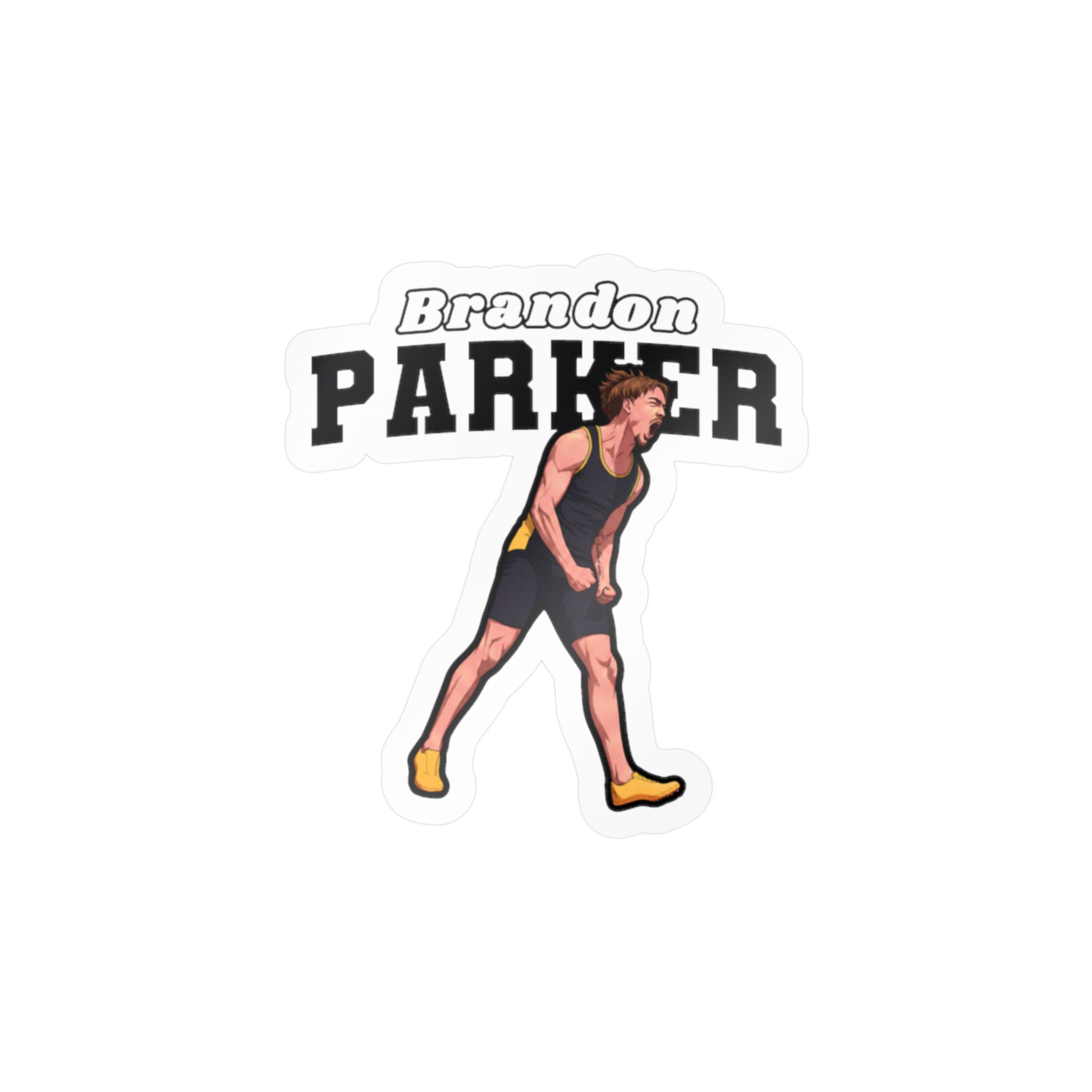 Vinyl Sticker — character_name_arch in Classic