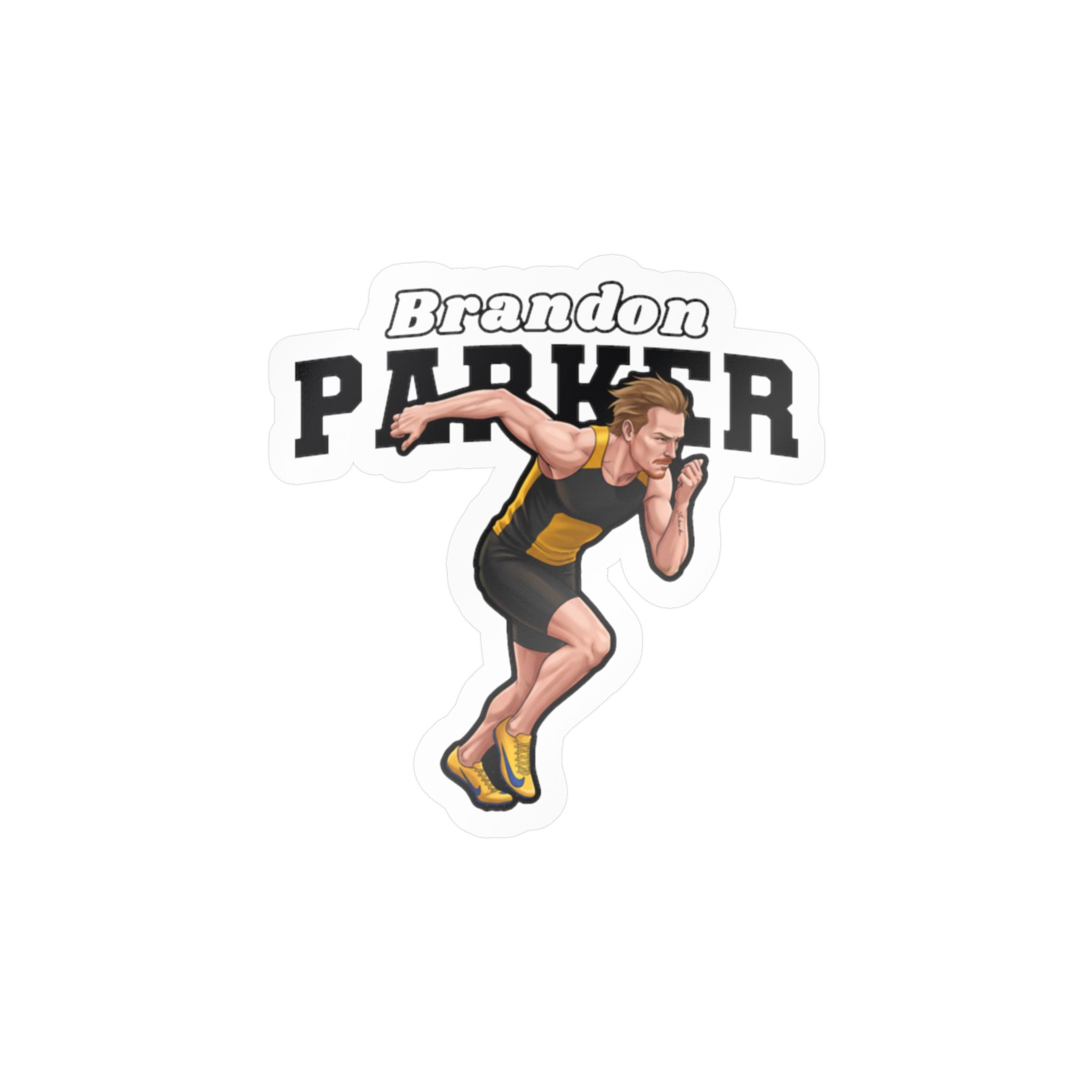 Vinyl Sticker — character_name_arch in Classic