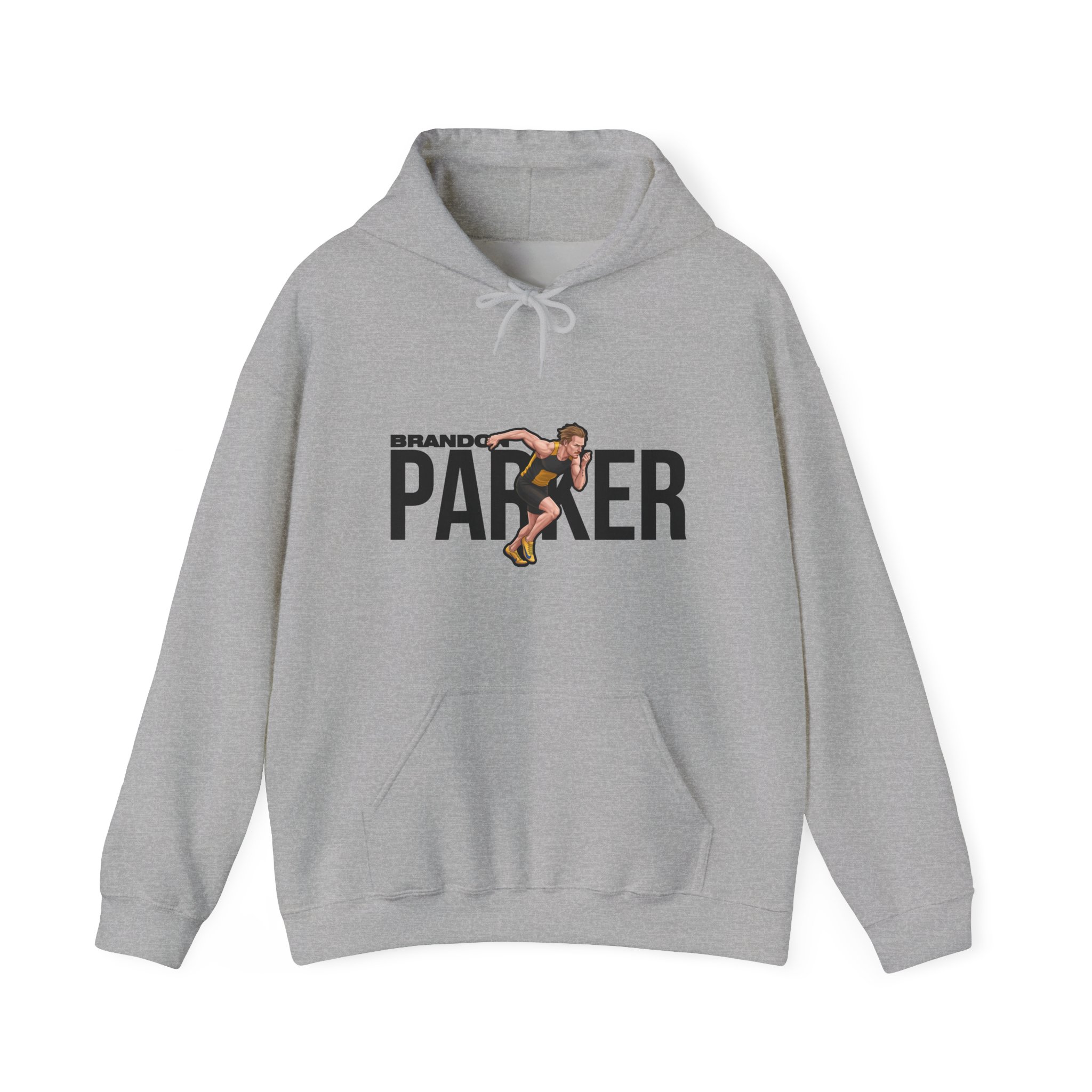 Hoodie — character_player_name in Grey