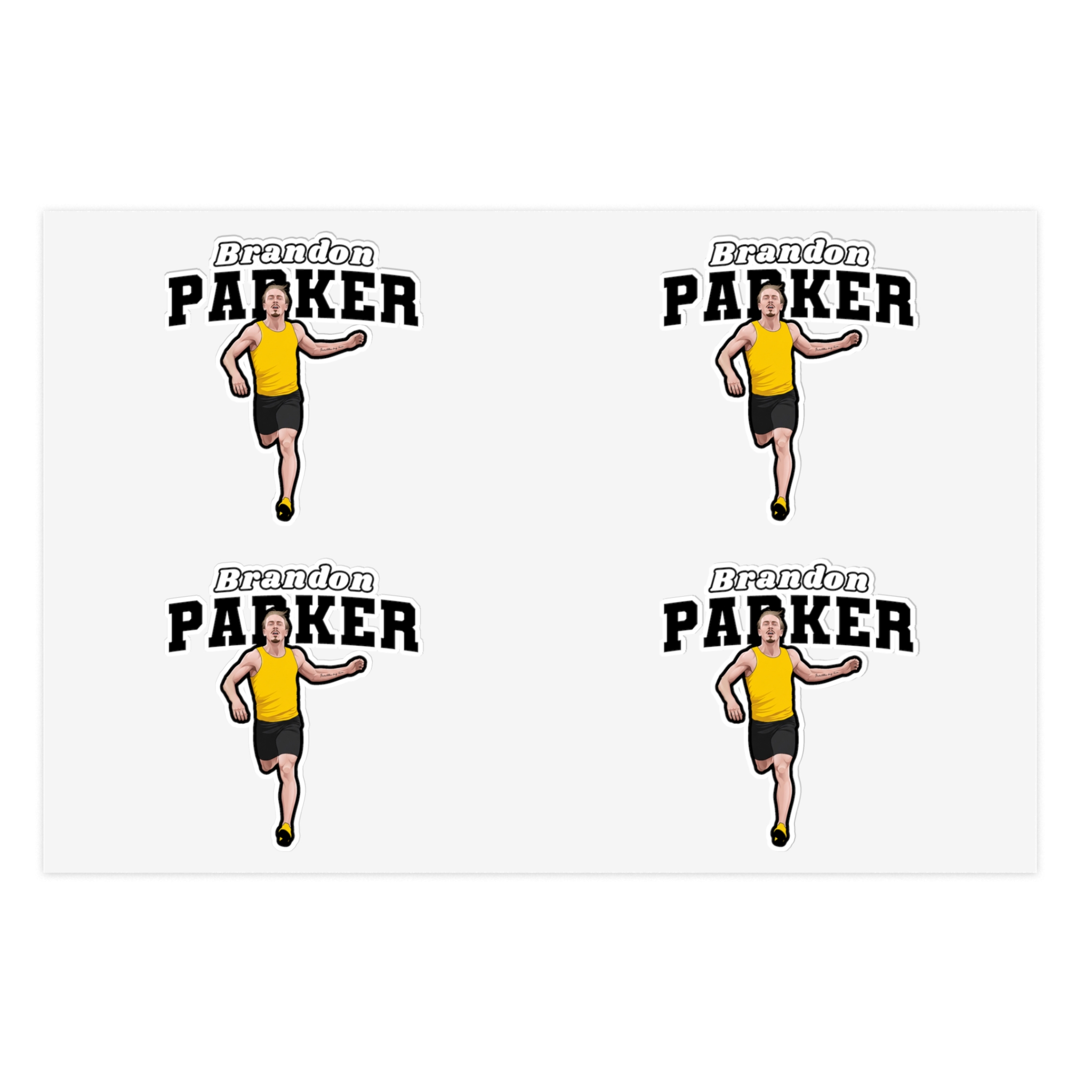 Sticker Sheet — character_name_arch in Classic