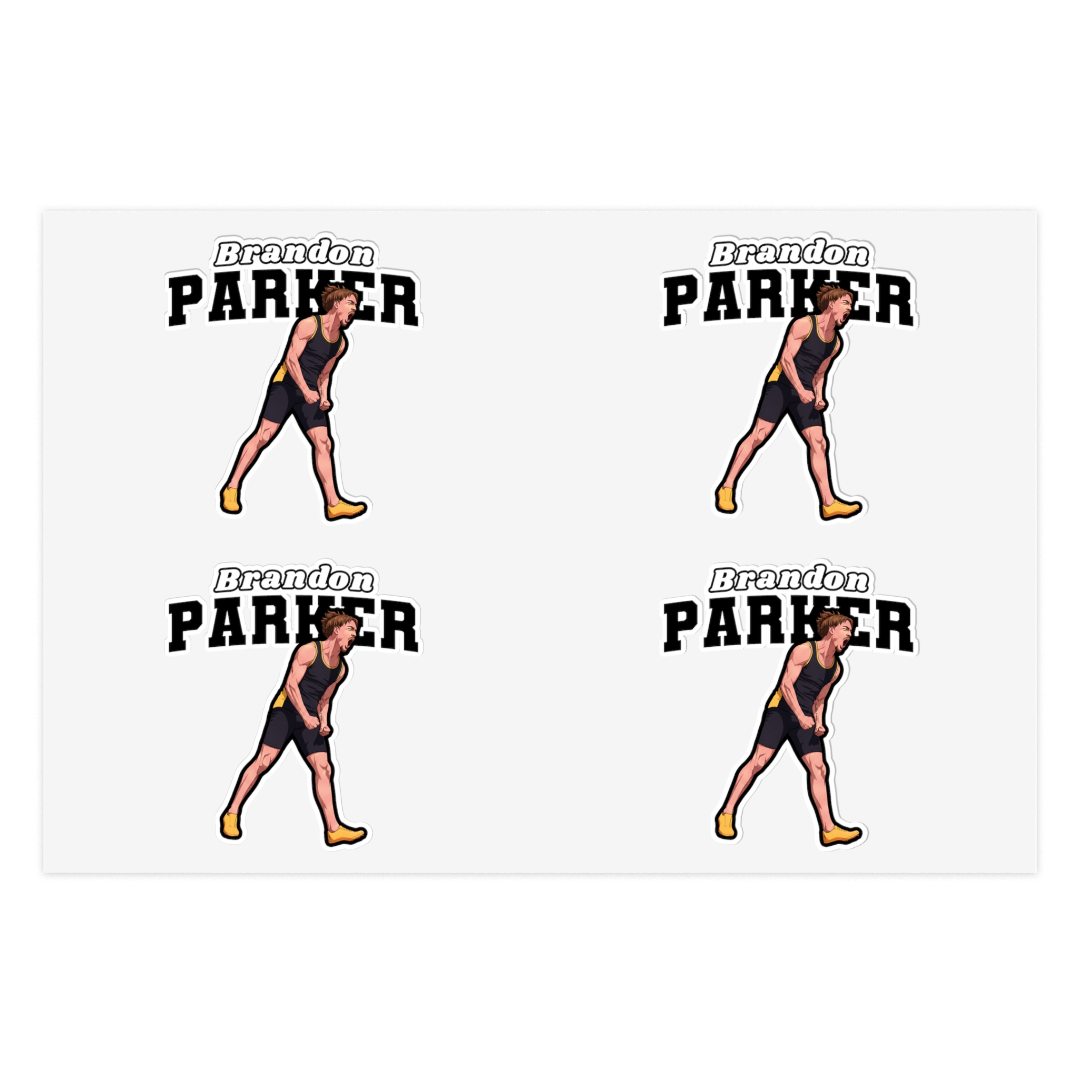 Sticker Sheet — character_name_arch in Classic