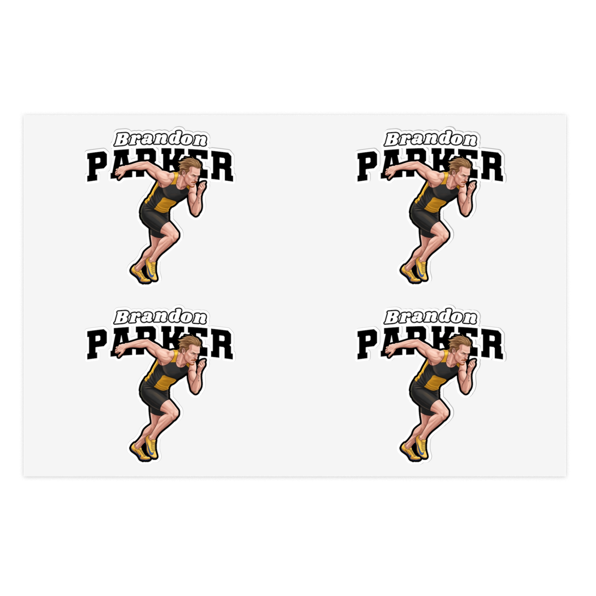 Sticker Sheet — character_name_arch in Classic