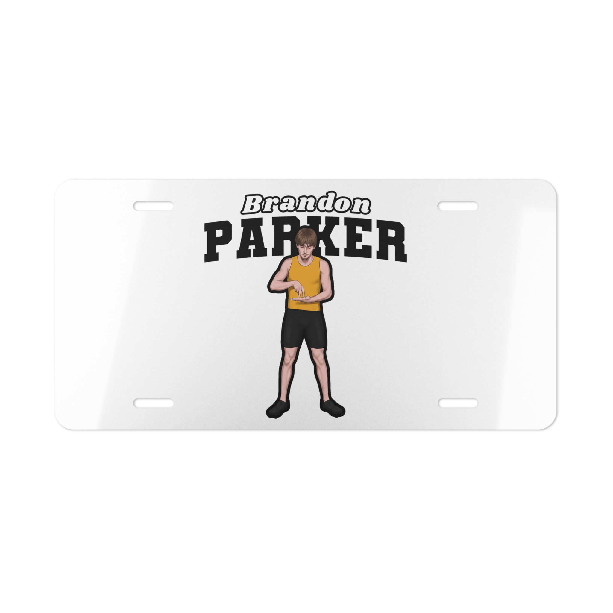 License Plate — character_name_arch in Classic
