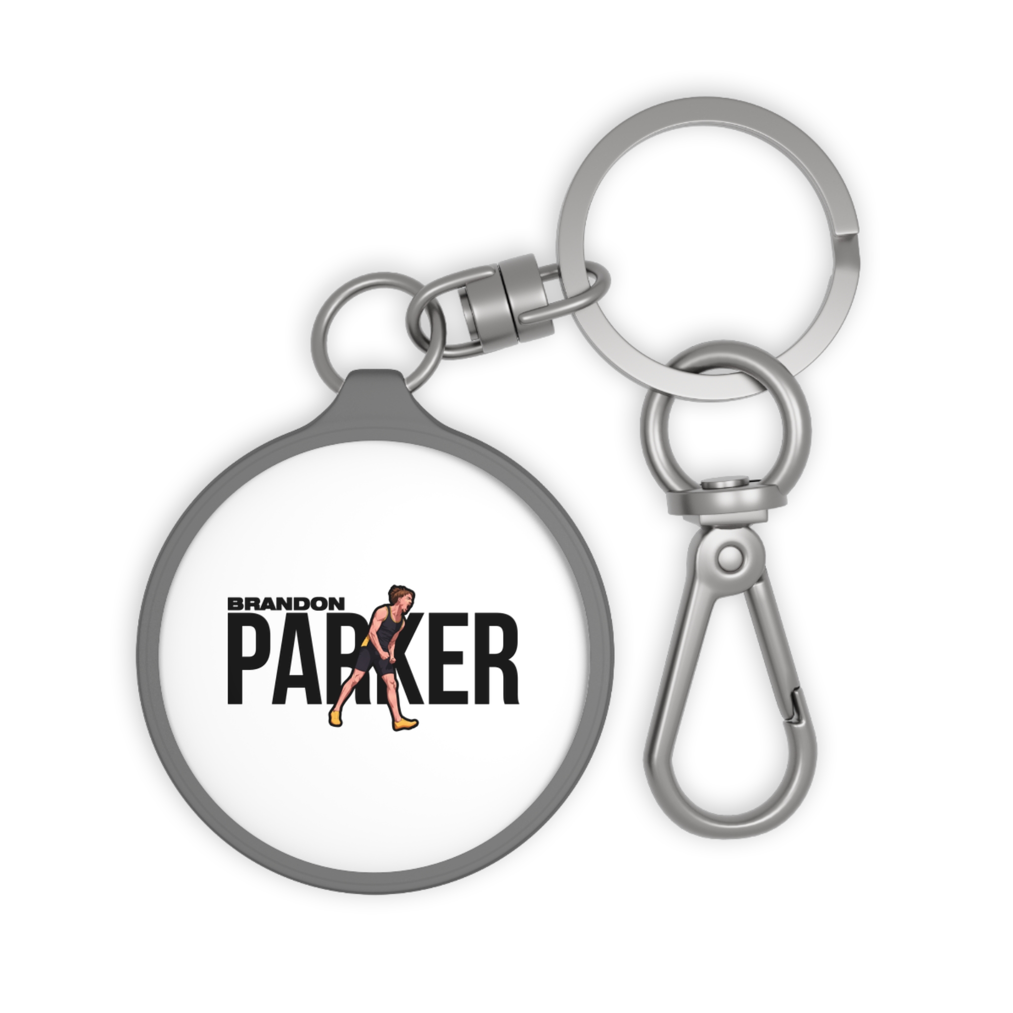 Keychain — character_player_name in Grey