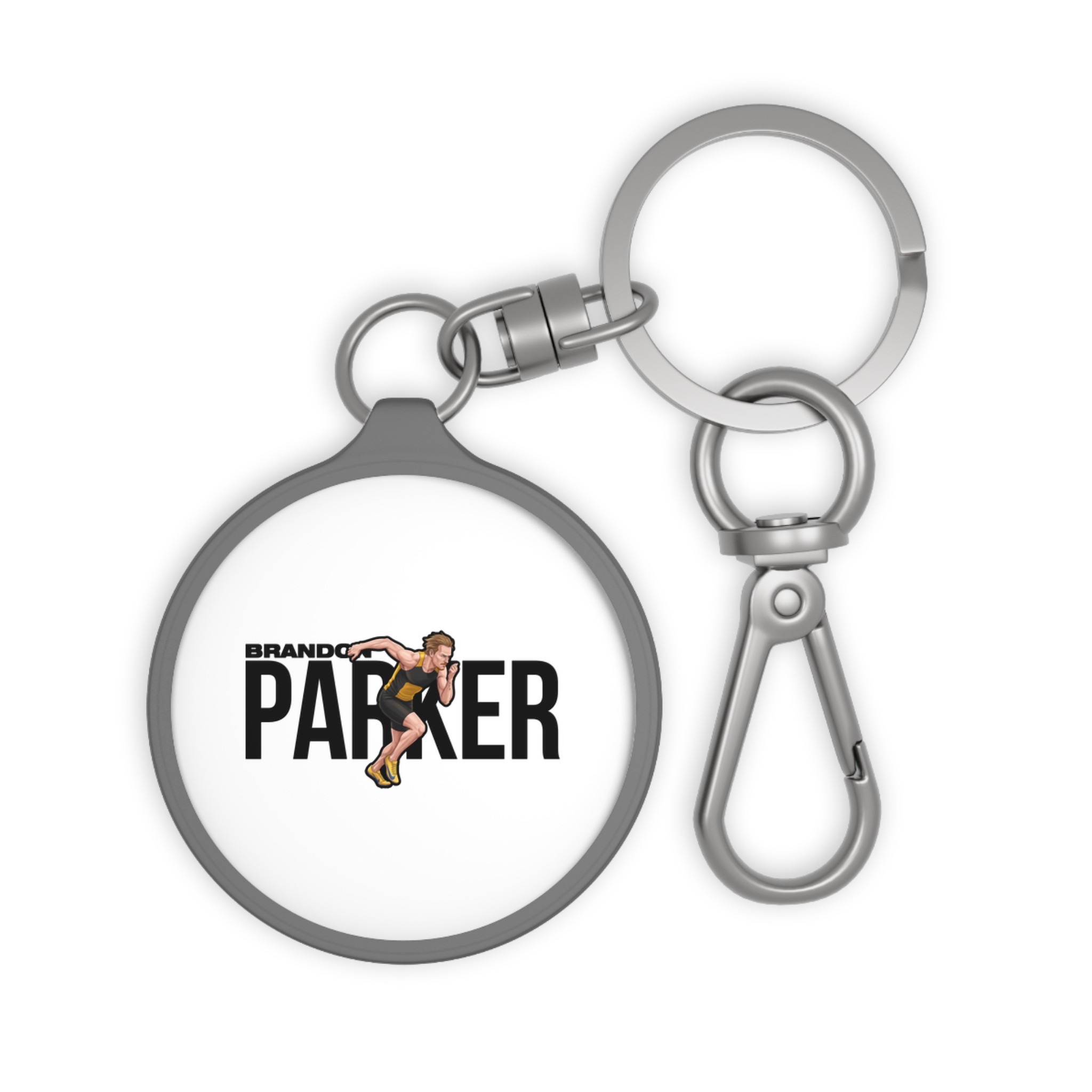 Keychain — character_player_name in Grey