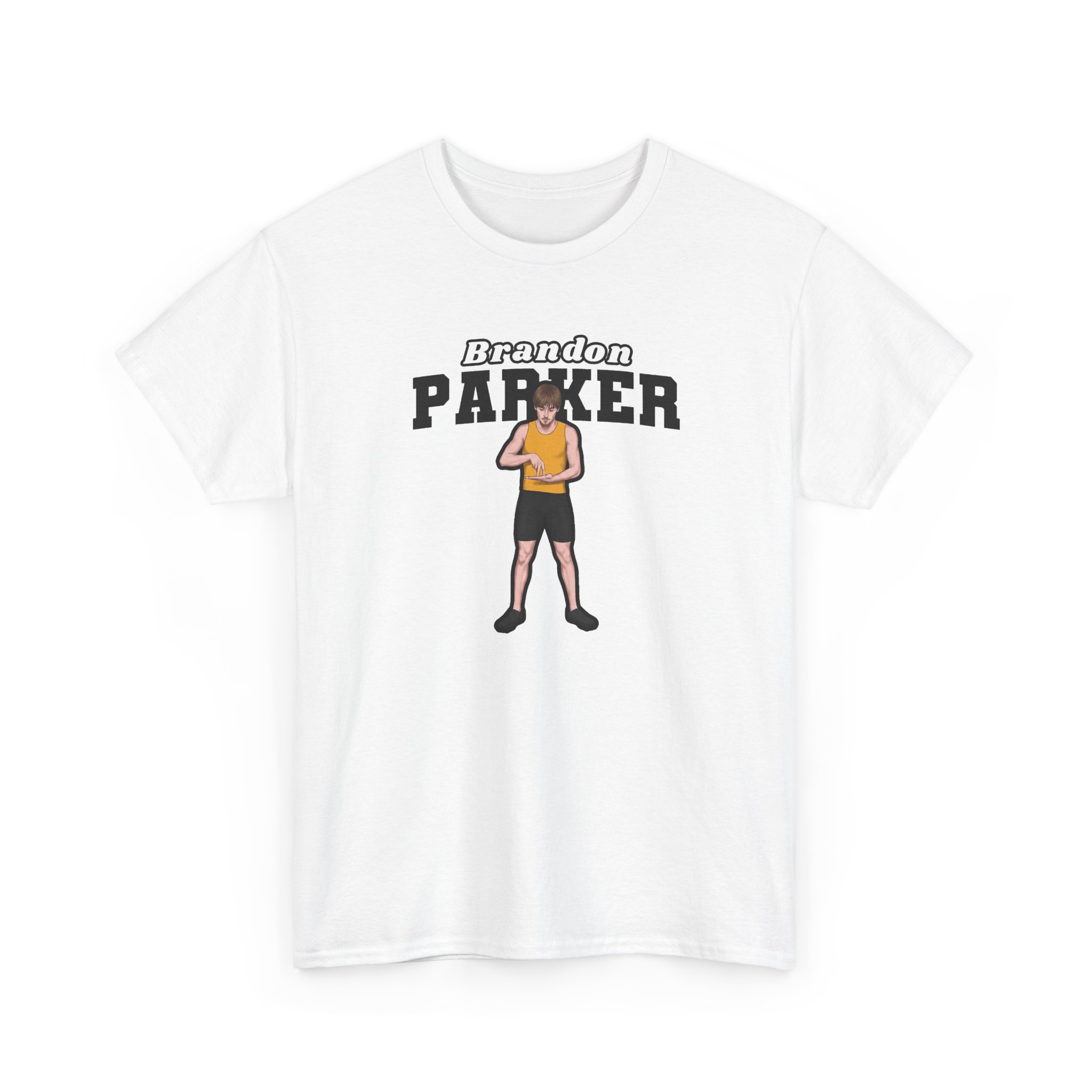 Tee — character_name_arch in White