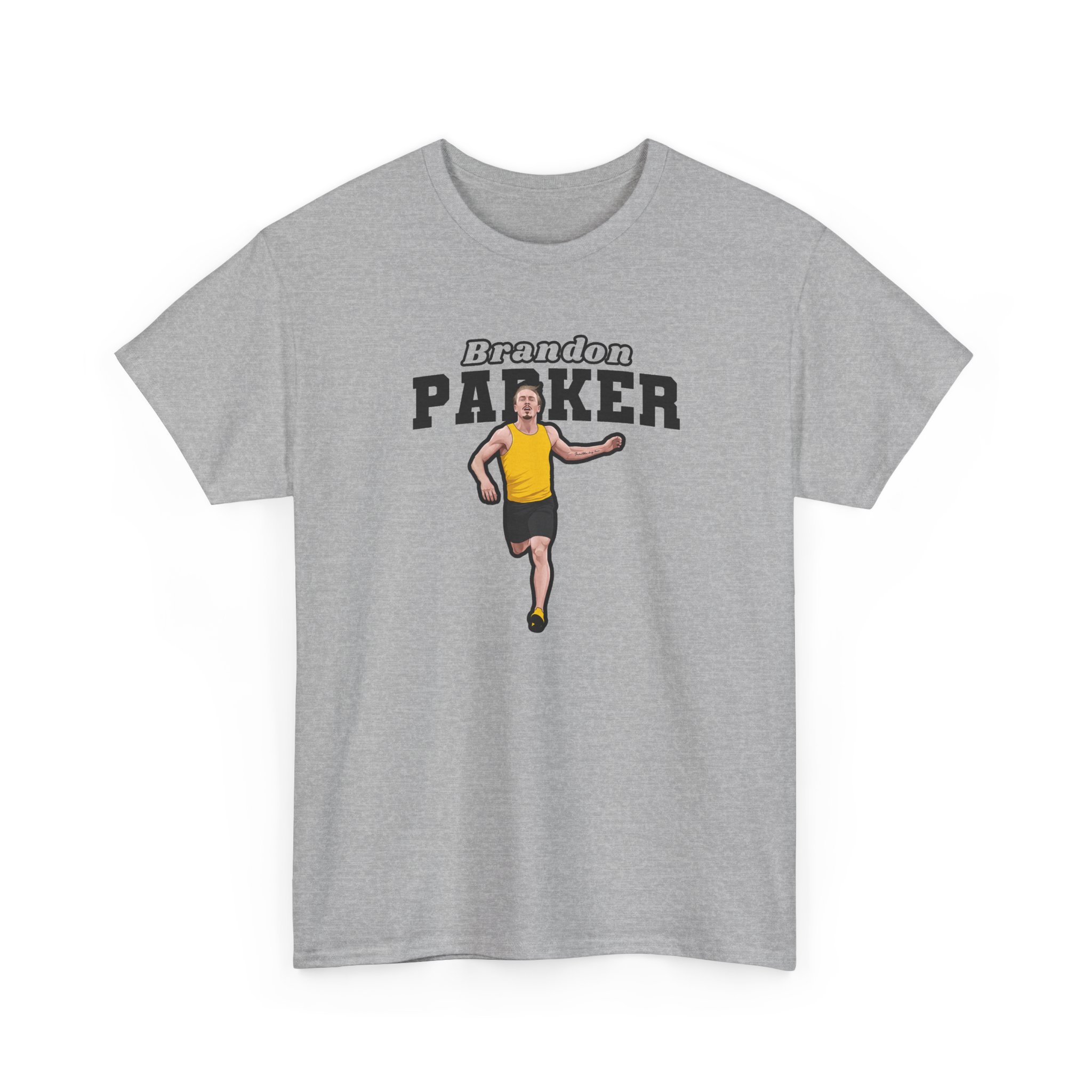 Tee — character_name_arch in Grey