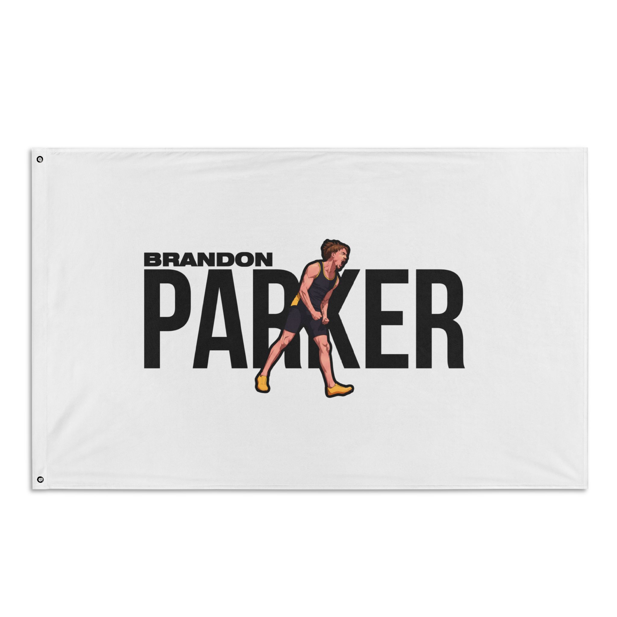 Flag (35 × 56 in) — character_player_name in Classic