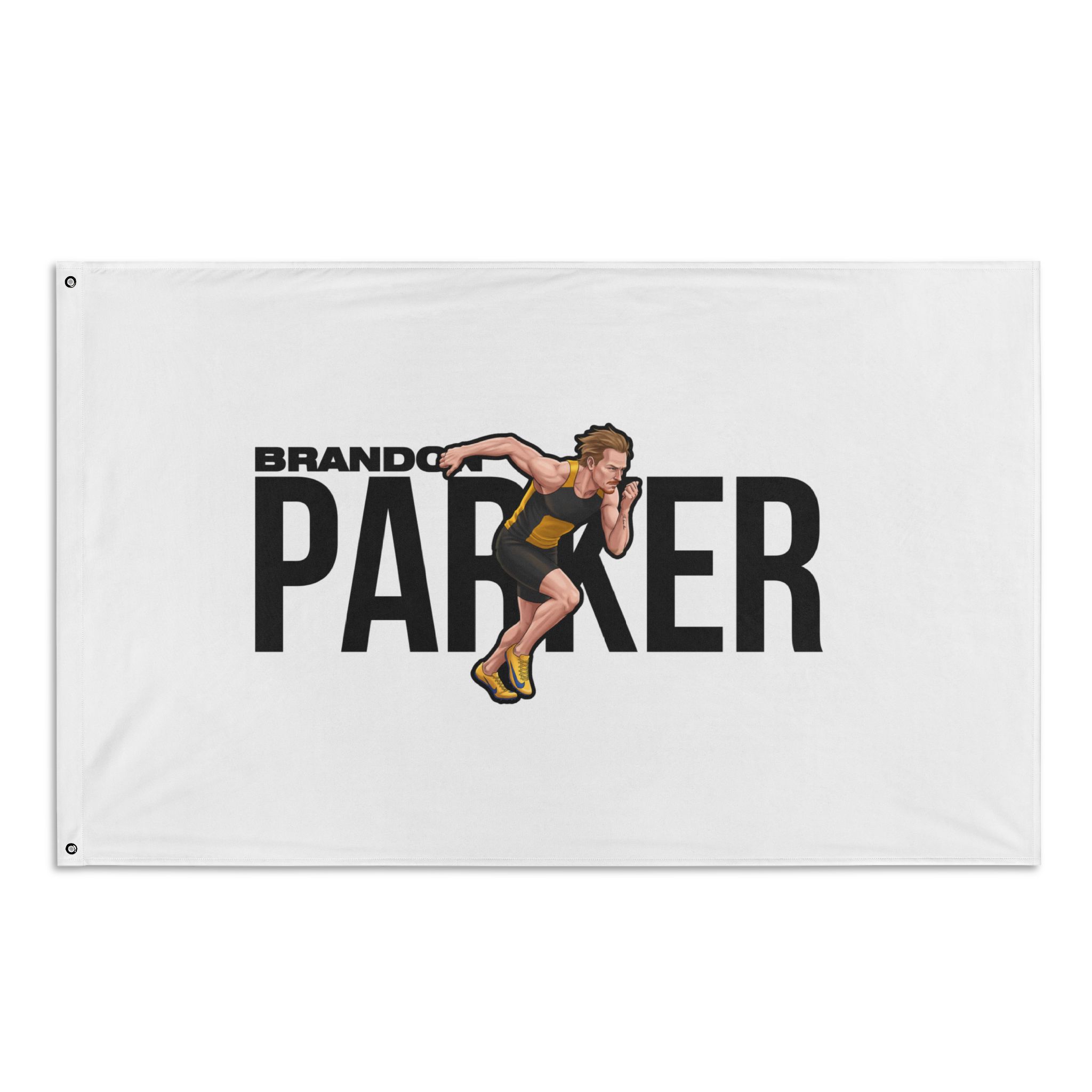 Flag (35 × 56 in) — character_player_name in Classic