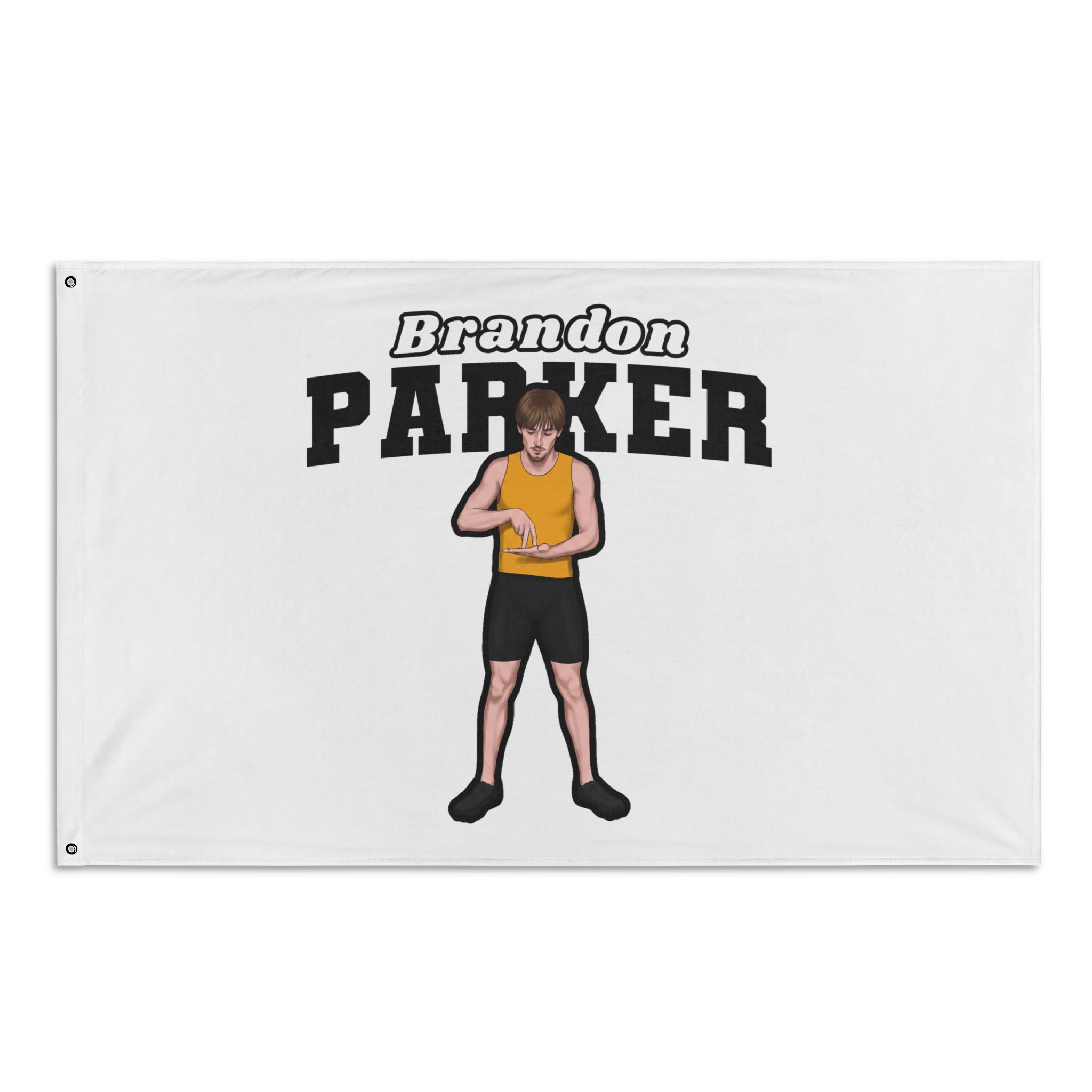 Flag (35 × 56 in) — character_name_arch in Classic