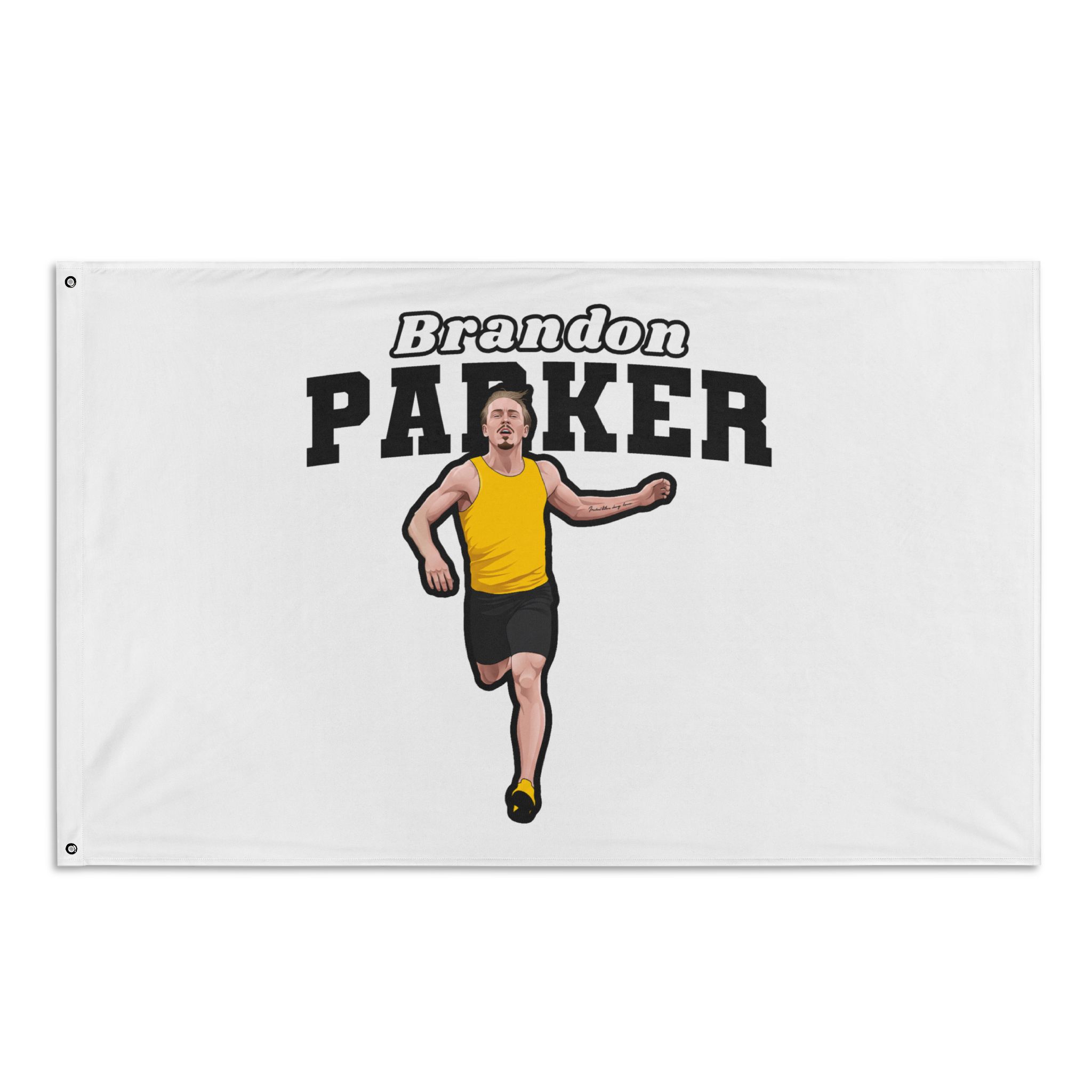 Flag (35 × 56 in) — character_name_arch in Classic