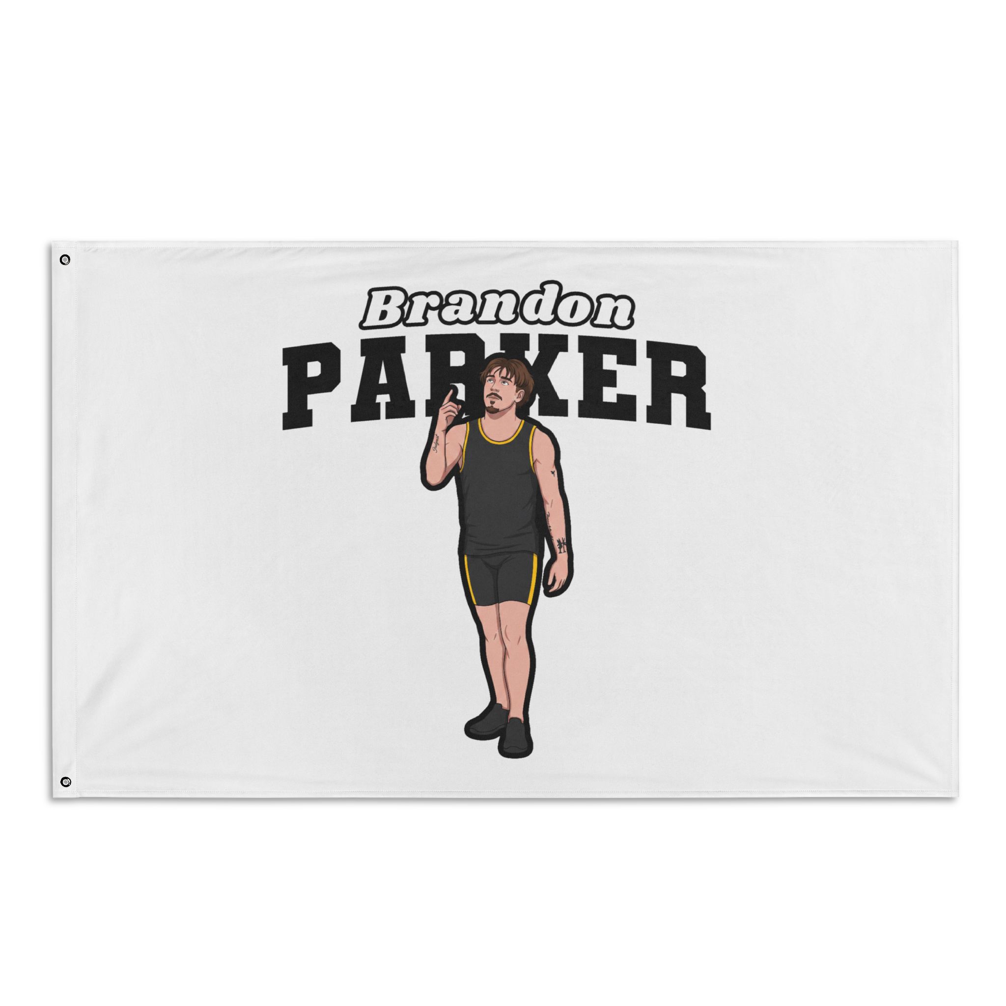 Flag (35 × 56 in) — character_name_arch in Classic