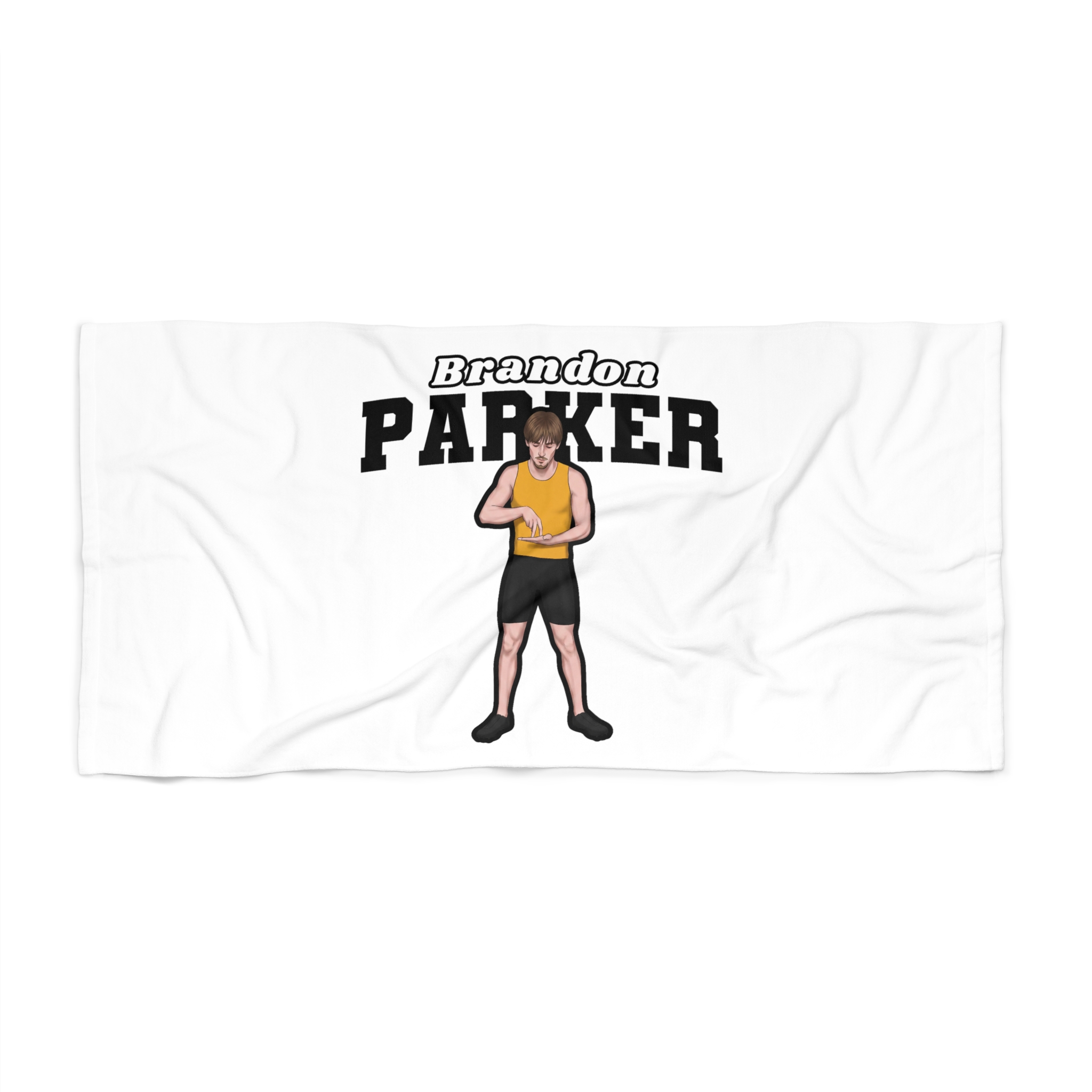 Beach Towel — character_name_arch in Classic