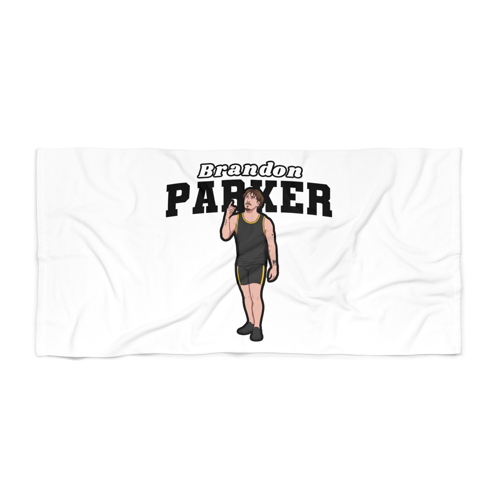 Beach Towel — character_name_arch in Classic